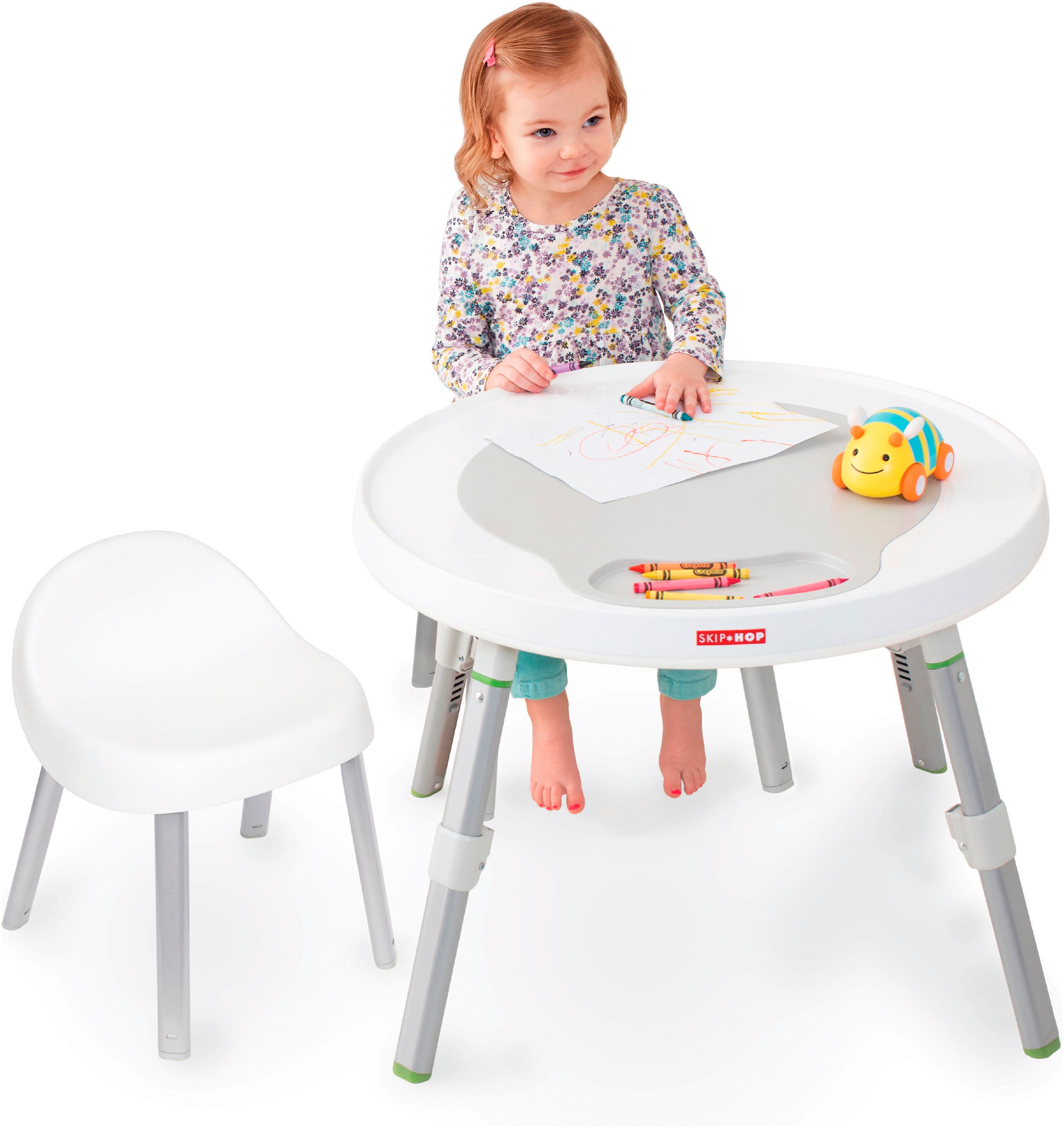 Skip Hop Spieltisch »Explore & More 3-in-1 Spielcenter«, inklusive Stuhl