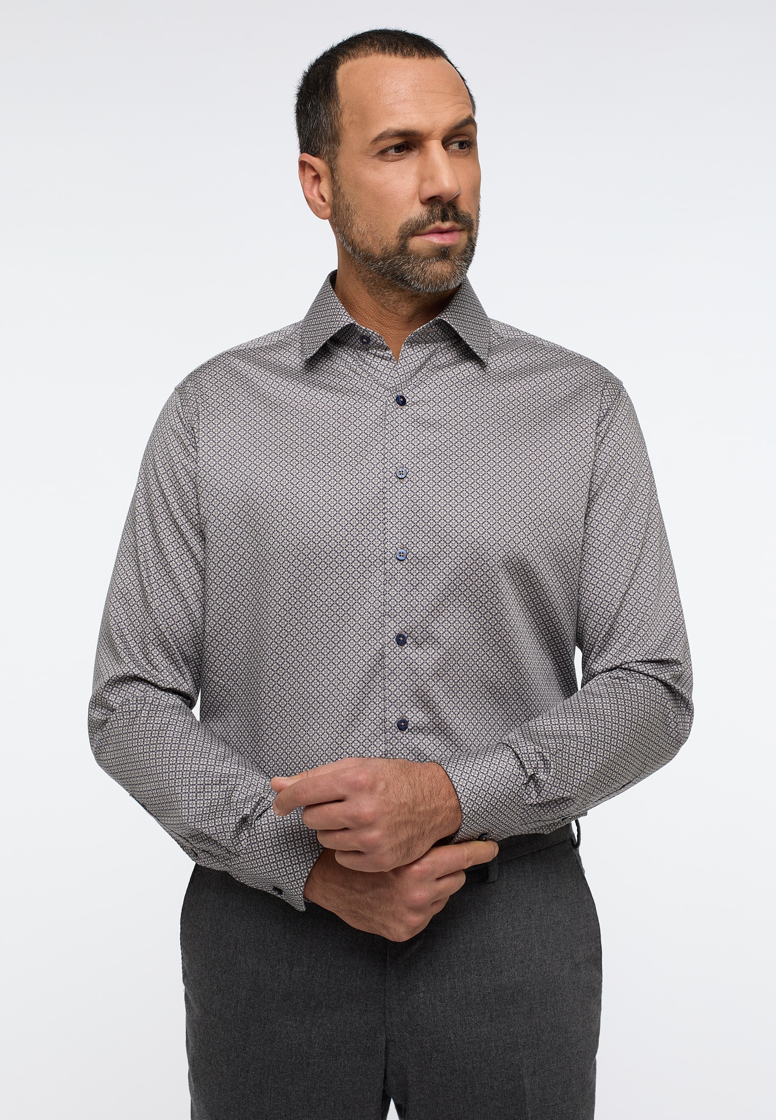 Eterna Langarmhemd "MODERN FIT" günstig online kaufen