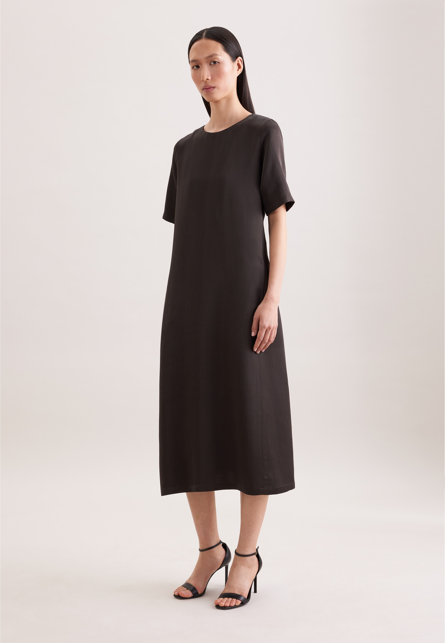 seidensticker Sommerkleid 1/2 Rundhals Uni günstig online kaufen