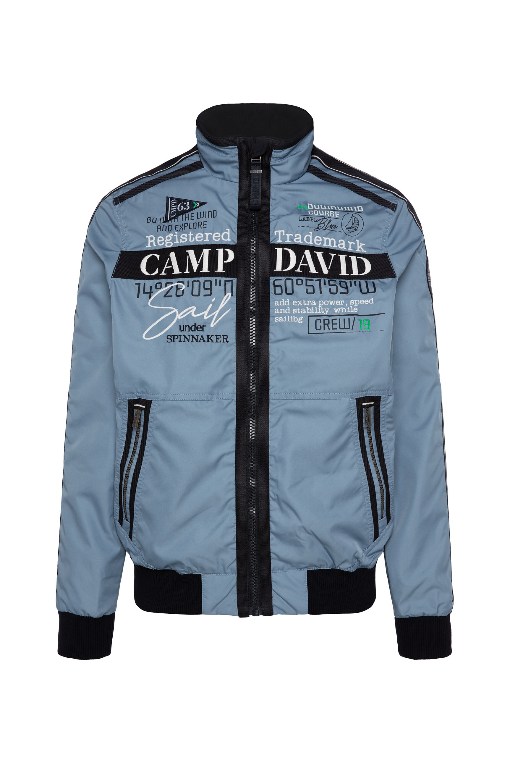 CAMP DAVID Outdoorjacke, ohne Kapuze