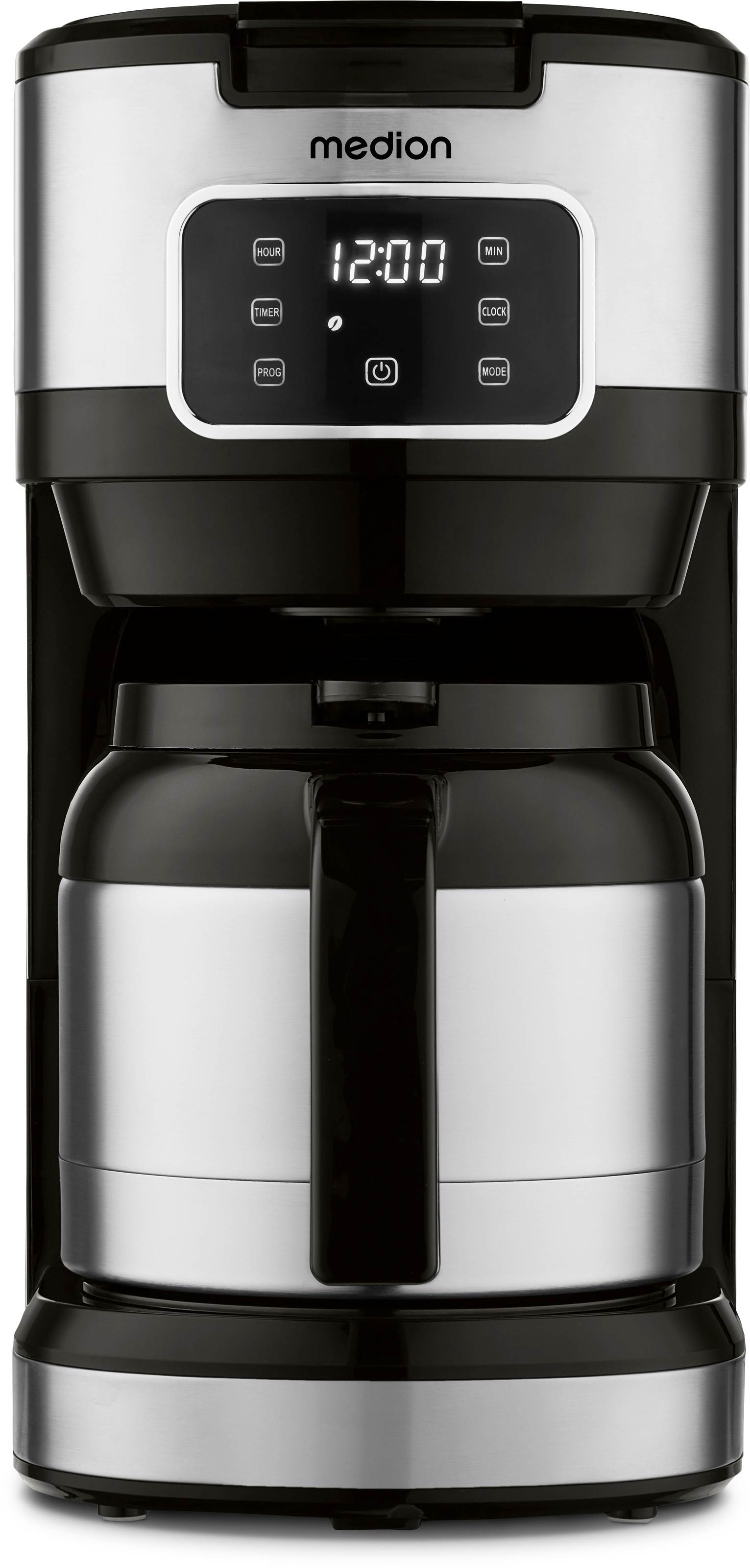 Medion Filterkaffeemaschine "MD 11019" 1,25 l Kaffeekanne Permanentfilter 9 günstig online kaufen