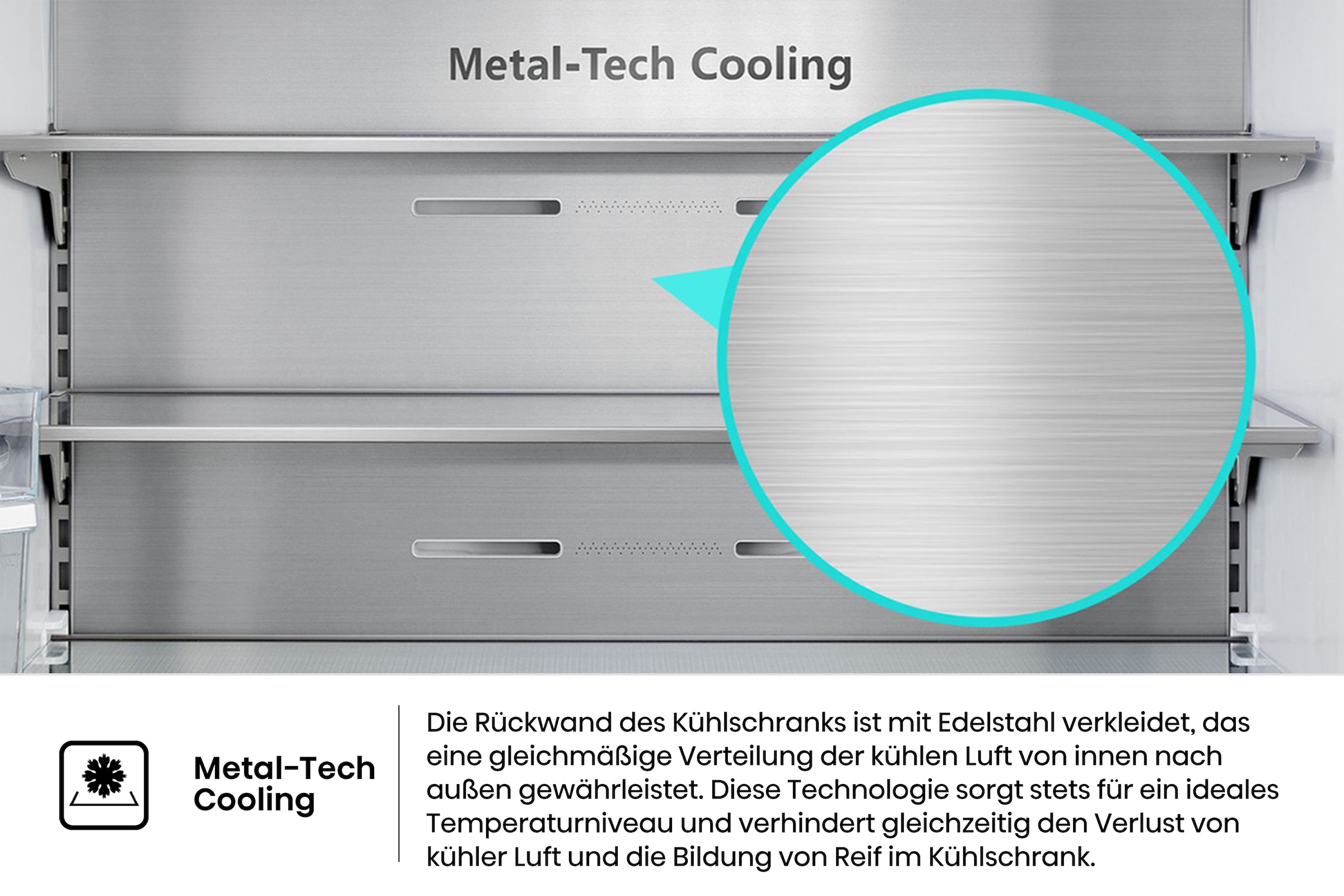Hisense Multi Door »RQ5P470SYID«, Wasser-/Eisspender