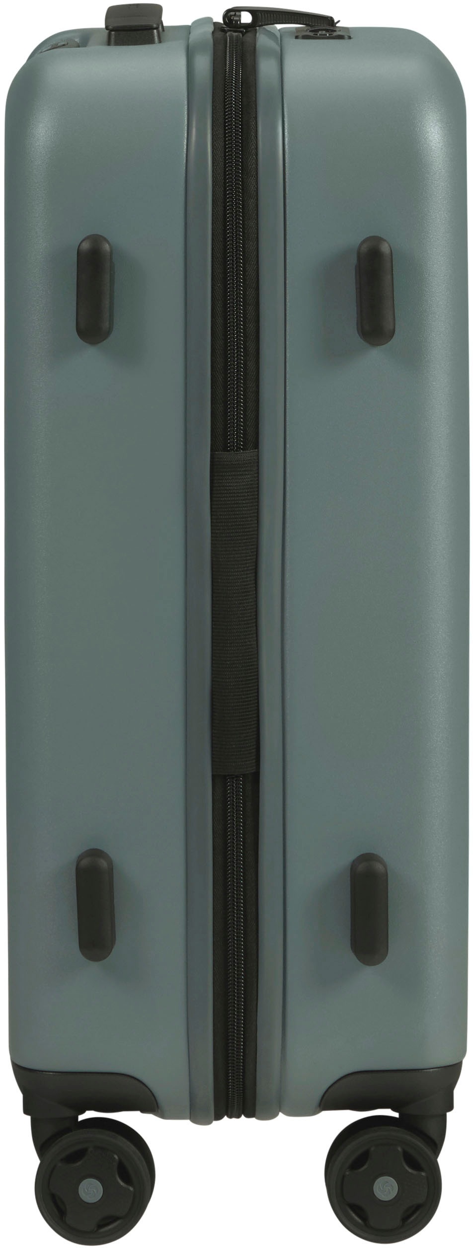 Samsonite Hartschalen-Trolley »Stackd, 55 cm«, 4 Rollen, mit Volumenerweiterung und USB-Schleuse; enthält recyceltes Material