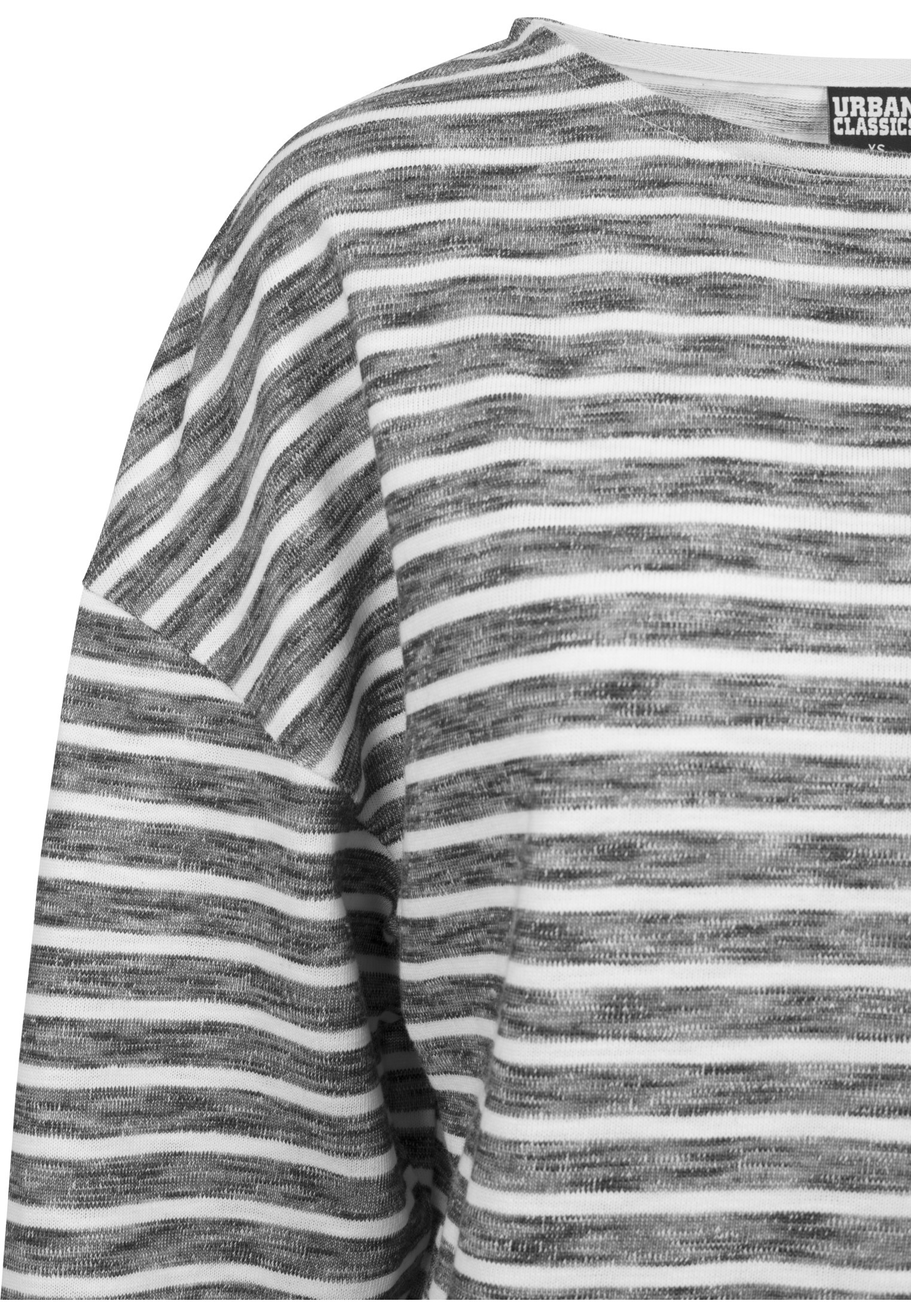 URBAN CLASSICS Sweater »Urban Classics Damen Ladies Oversize Stripe Pullover«, (1 tlg.)