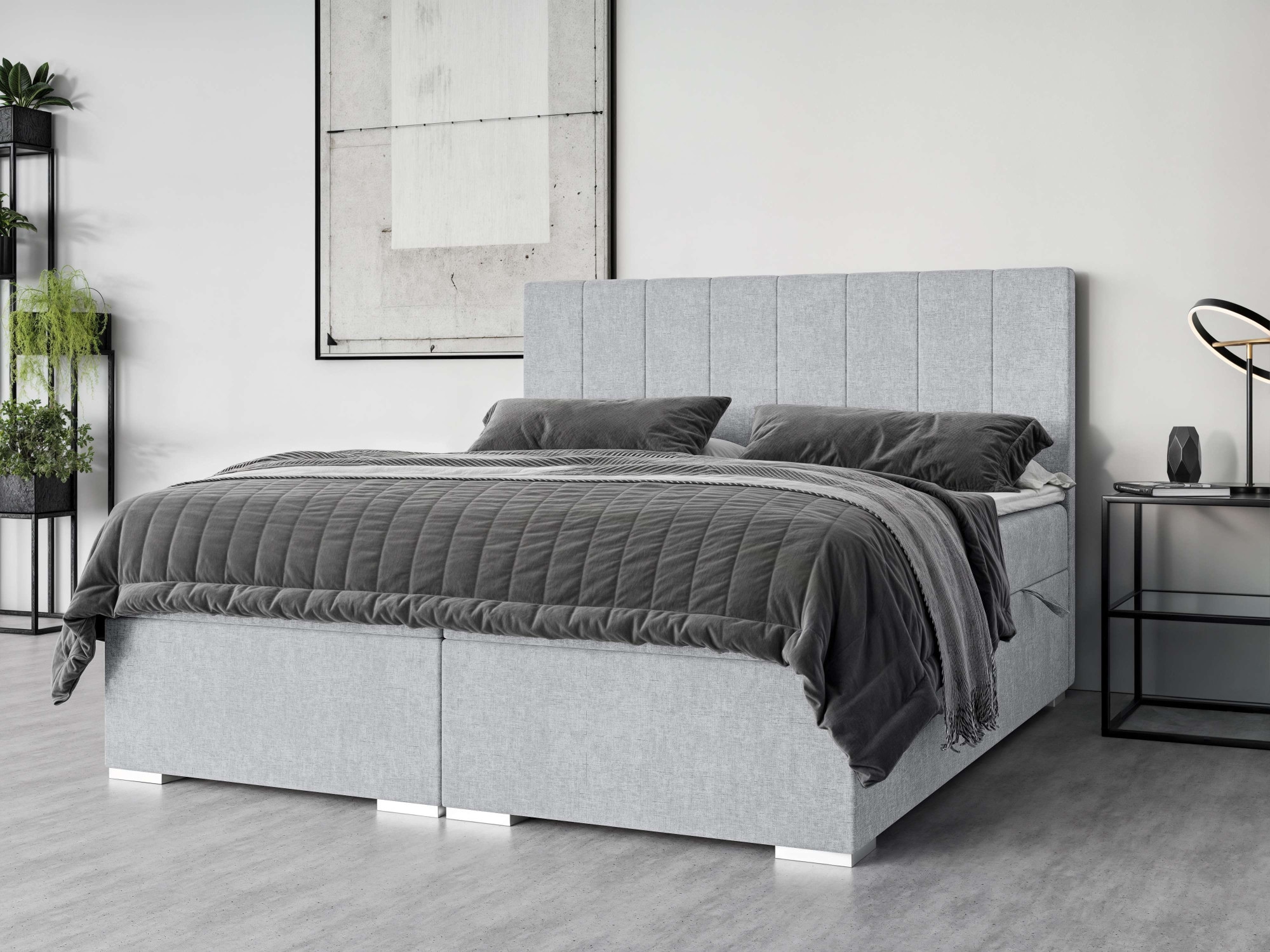 Home affaire Polsterbett "Ginoro mit Matratze und Topper, in 3 Breiten (140 günstig online kaufen