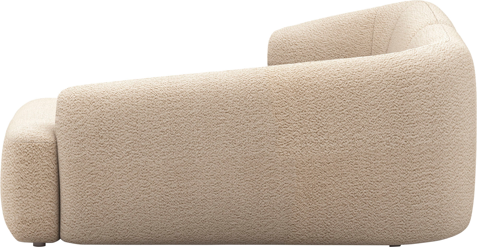INOSIGN Ecksofa »Nergal, Einzelsofa oder L-Form«, Modernes Design, schlichte Optik, stilvoller Blickfang im Wohnzimmer