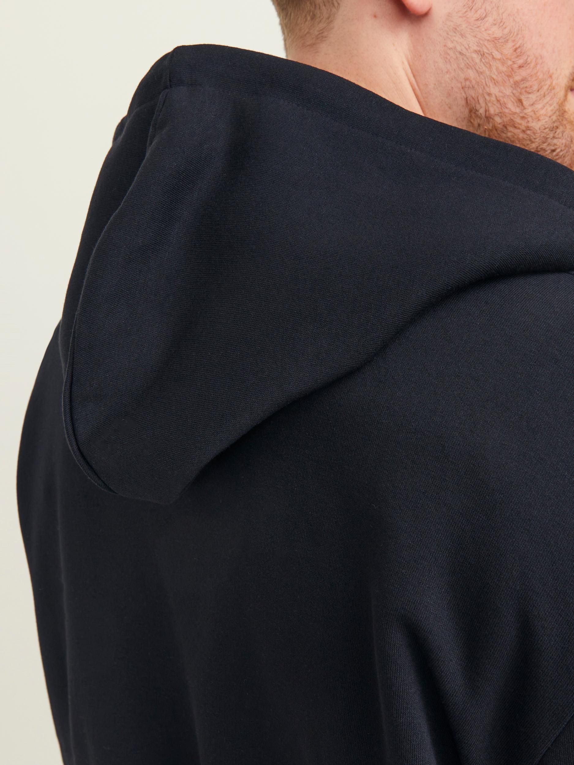 Thumbnail - Jack & Jones PlusSize Kapuzensweatjacke "JJEBRADLEY mit Kapuze und weichem Innenmaterial" unifarben, modisch, relaxed fi...