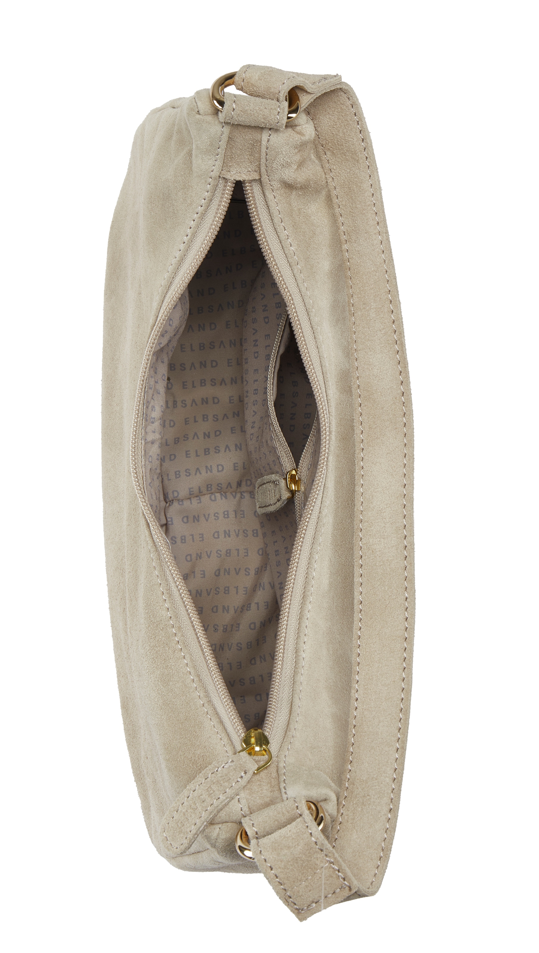 Elbsand Schultertasche »Handtasche, Shopper« Ledertasche, Tragetasche, Damentasche aus weichem Leder