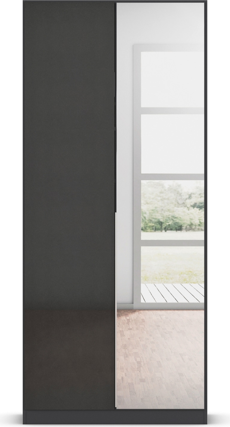 rauch Drehtürenschrank »Kleiderschrank Schrank Garderobe AGORDO mit Dekor- oder Hochglanzfront«, (in zwei Griff-Farben), durchdachte Innenausstattung, in 6 Breiten und 2 Höhen MADE IN GERMANY
