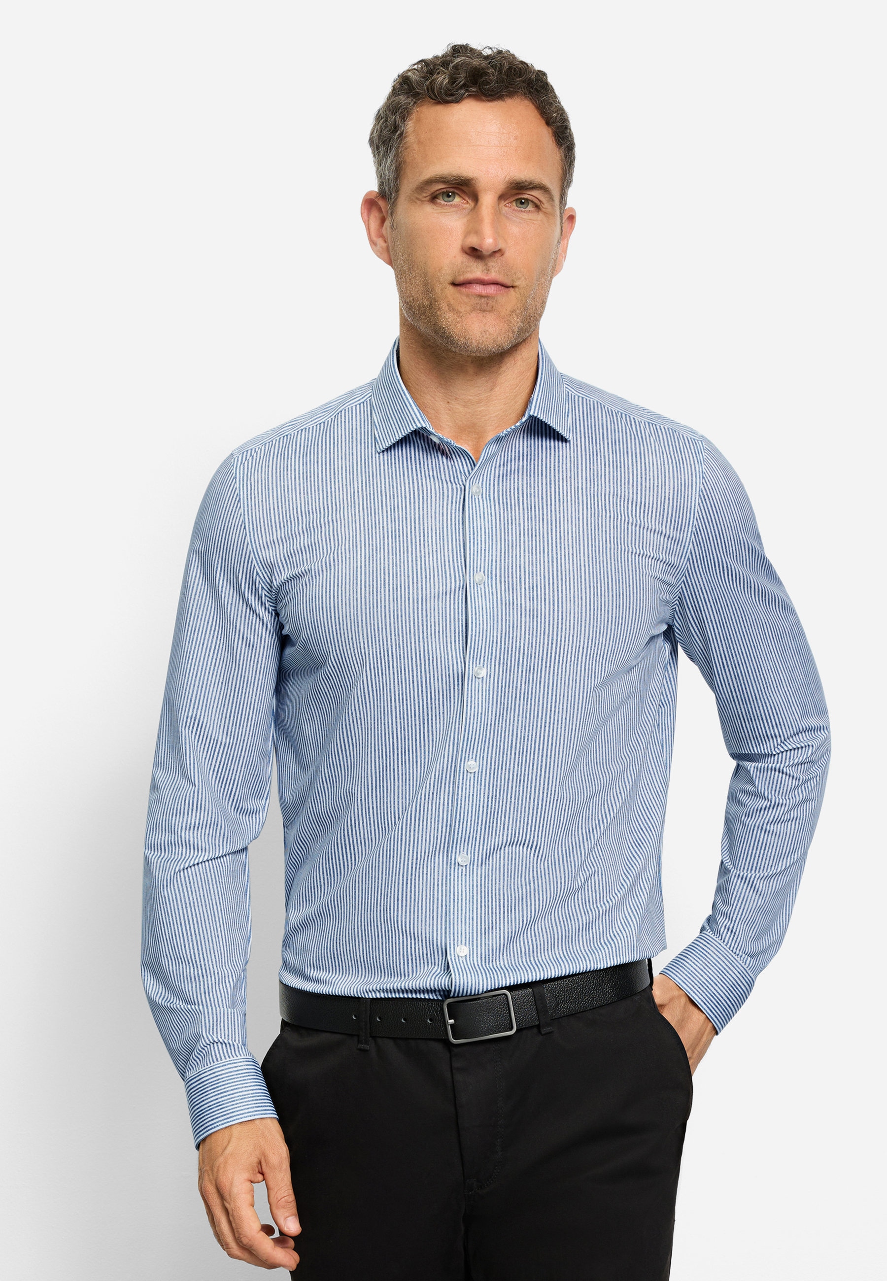 OLYMP Businesshemd "OLYMP No. Six 24/Seven, super slim, Modern Kent" günstig online kaufen