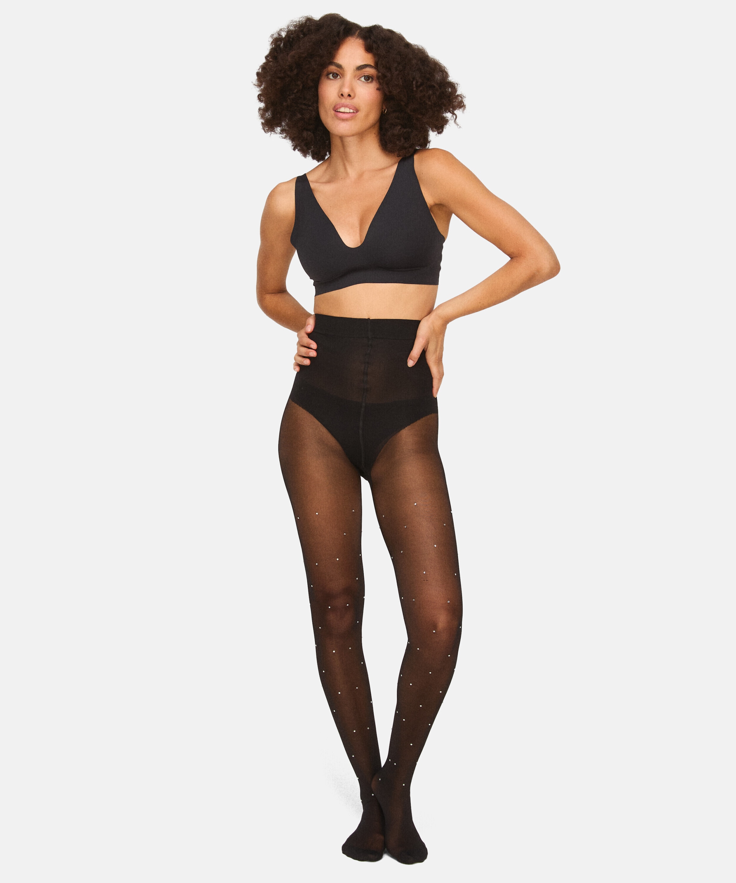 Hunkemöller Strumpfhose »Strumpfhose 15 Denier Allover Rhinestones«