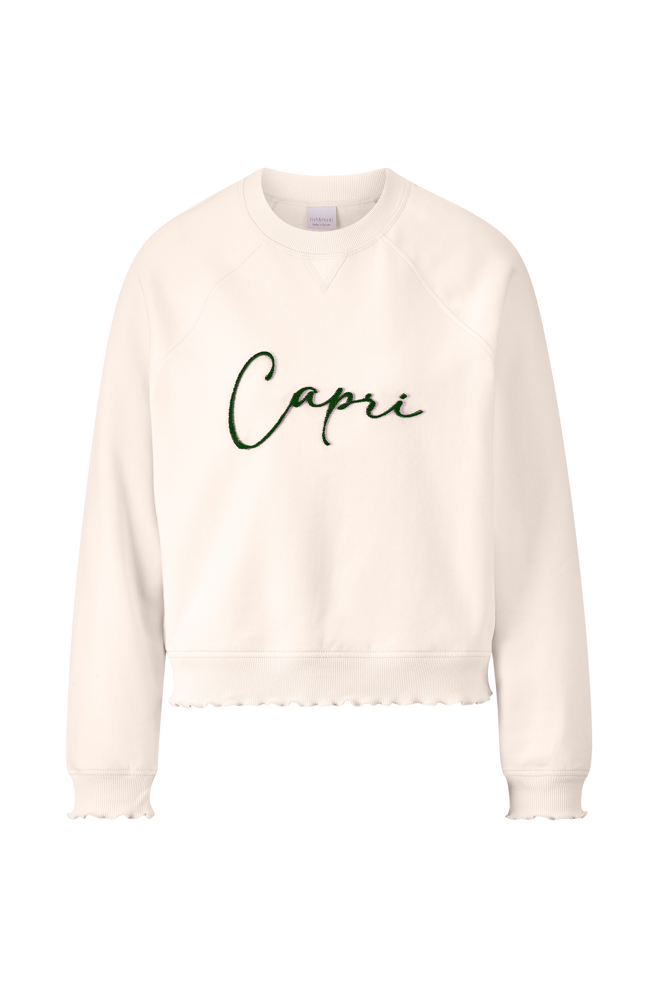 RICHROYAL Sweater, Mit Raglanärmeln