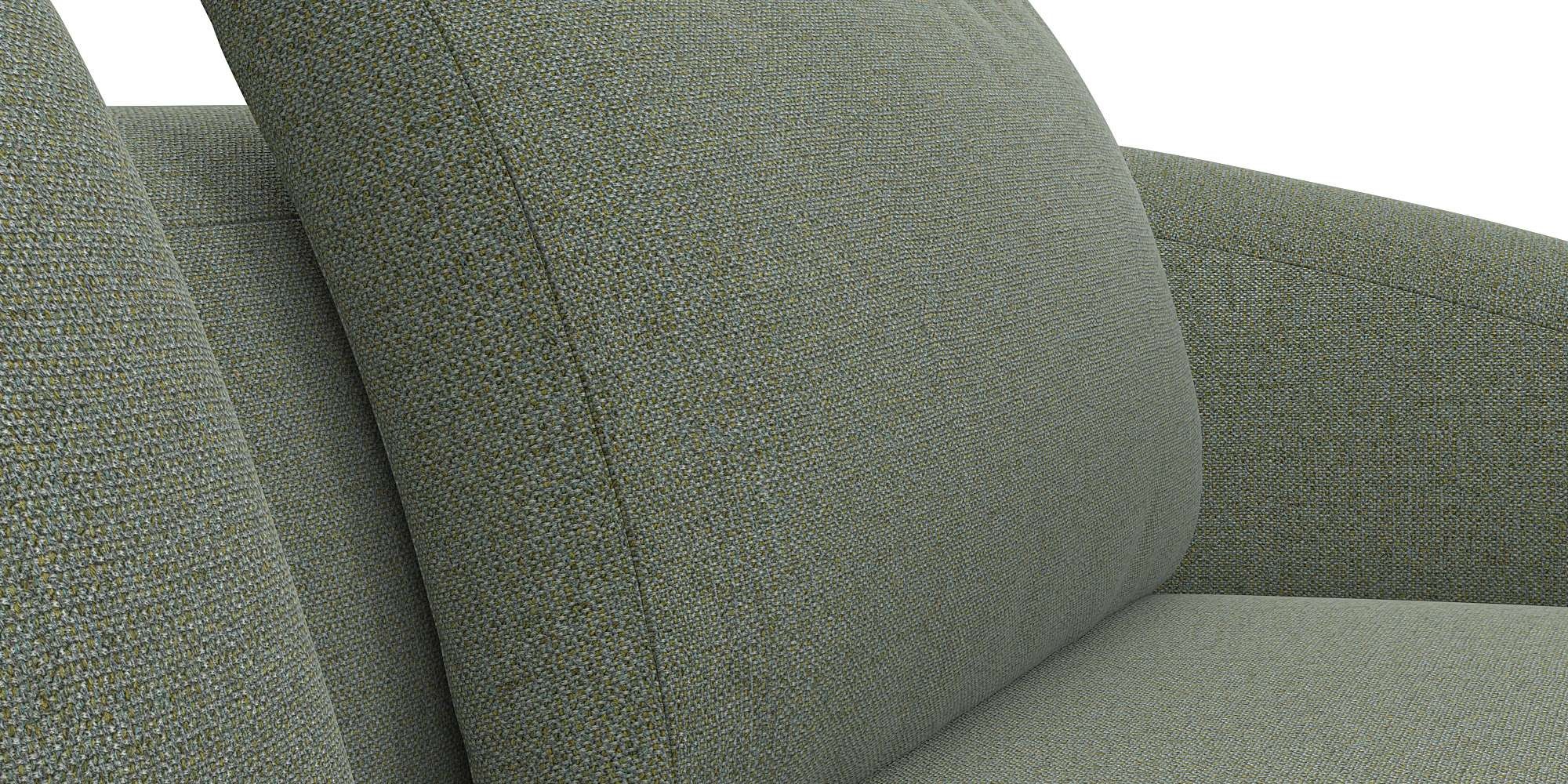 FLEXLUX Ecksofa »Torino, rund, L-Form, Sofa-Ecke mit Ottomane«, Modernes, organisches Sofa-Design, Kaltschaum, Wellenunterfederung