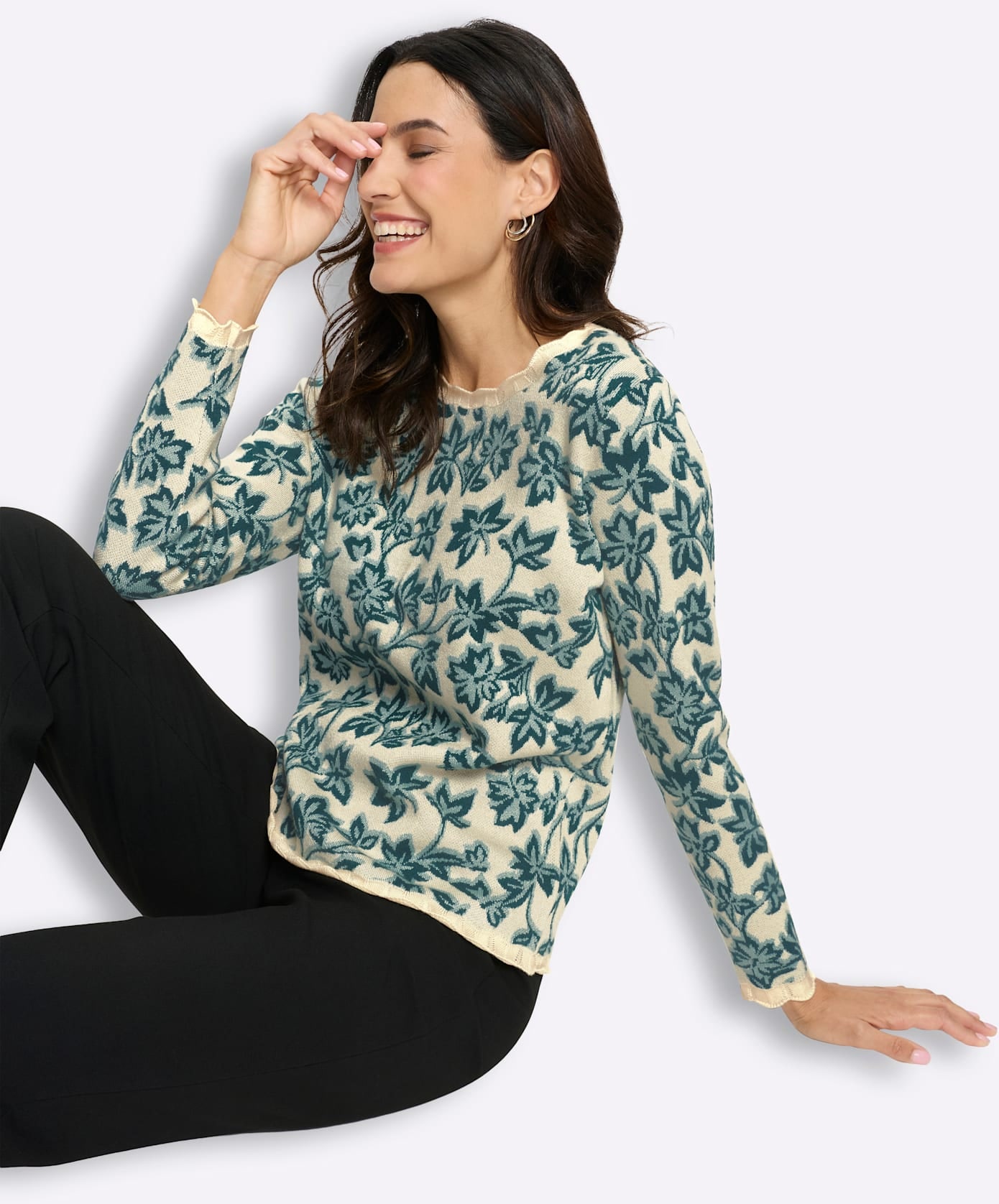 Inspirationen Jacquardpullover »Jacquard-Pullover«