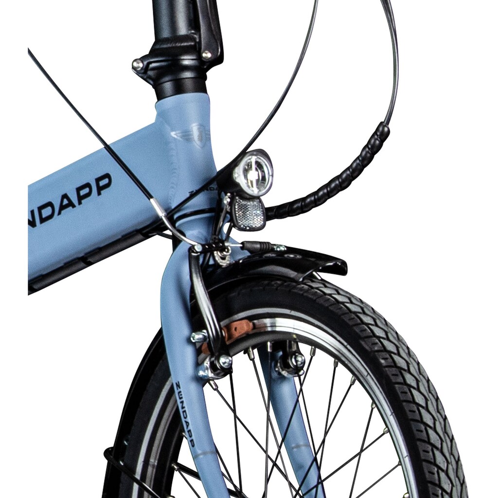 Zündapp E-Bike »Z101«, 6 Gang, Shimano, Tourney RD-TY300, Heckmotor 250 W