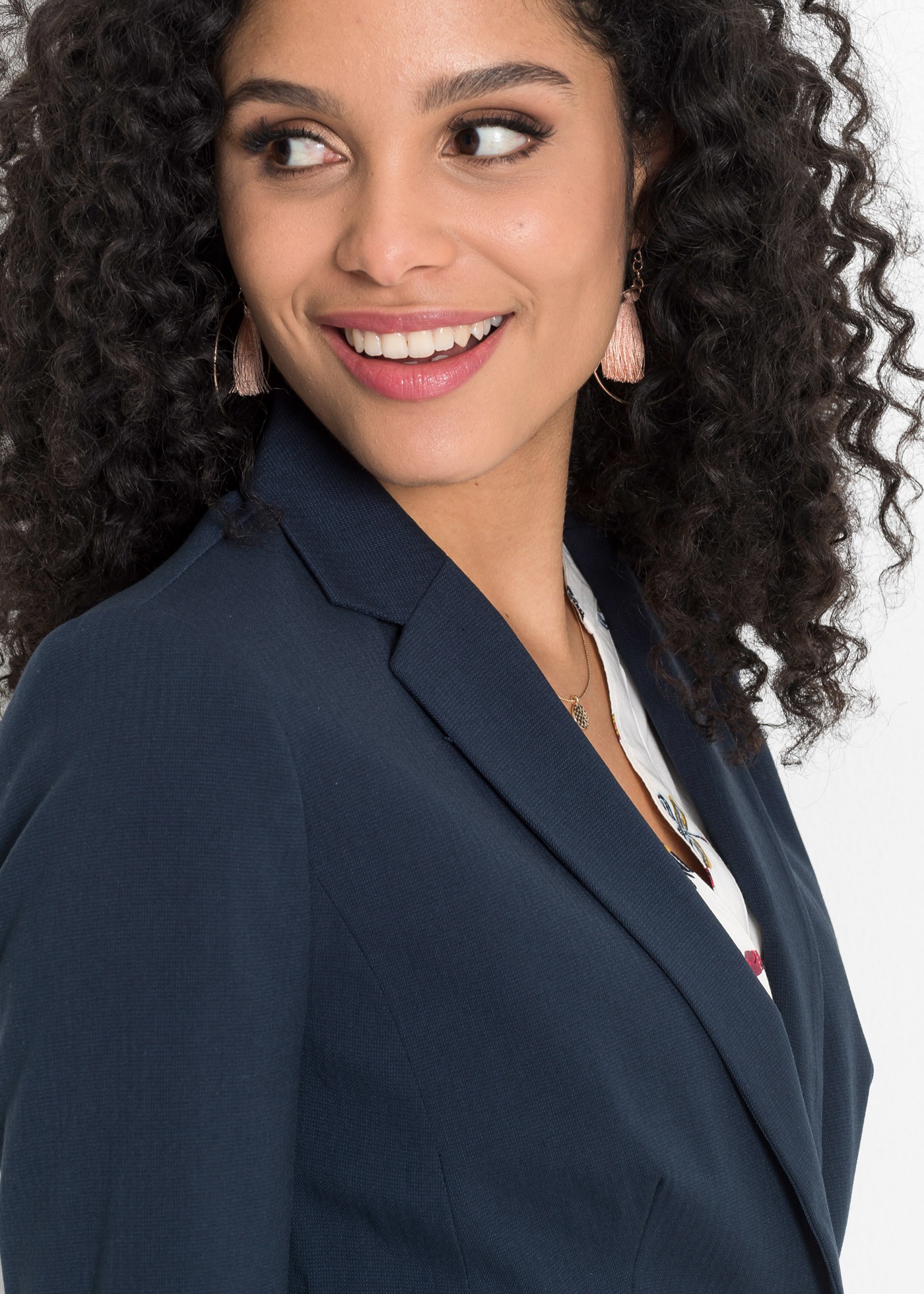 Thumbnail - bonprix Jackenblazer "Blazer" für stilvollen Auftritt, schmale Passform, voll gefüttert