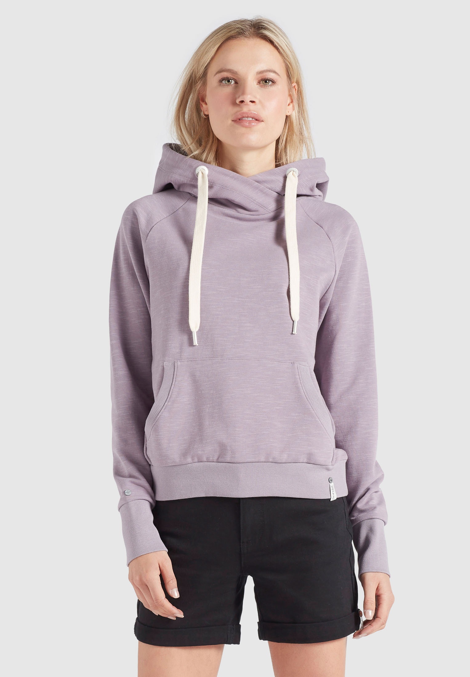 khujo Hoodie »MARTHA«, aus Sweatstoff mit Zugband an der Kapuze