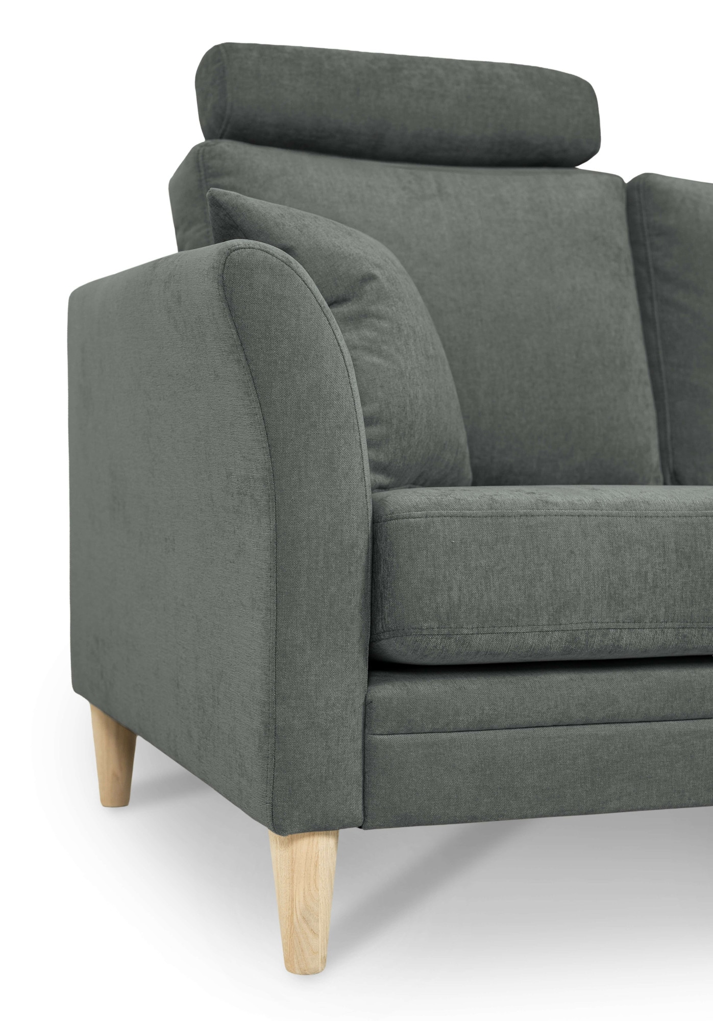 OTTO home Sofa-Kopfstütze "Arellano" ideale Ergänzung zum Sofa, Webstoff fein, Chenille