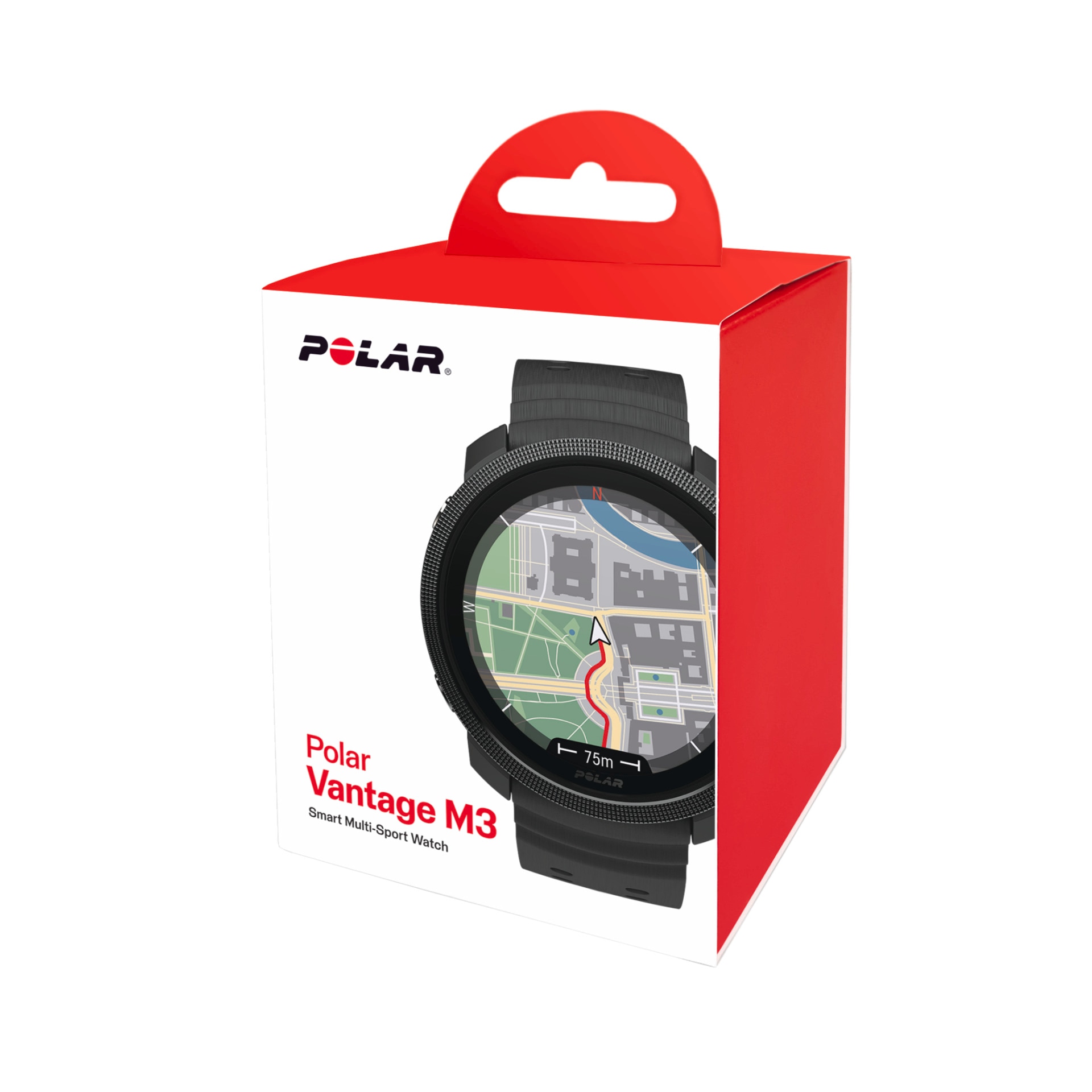 Polar Smartwatch »VANTAGE M3 S-L«, (3,3 cm / 1,28 Zoll), Proprietär, 32 GB,)