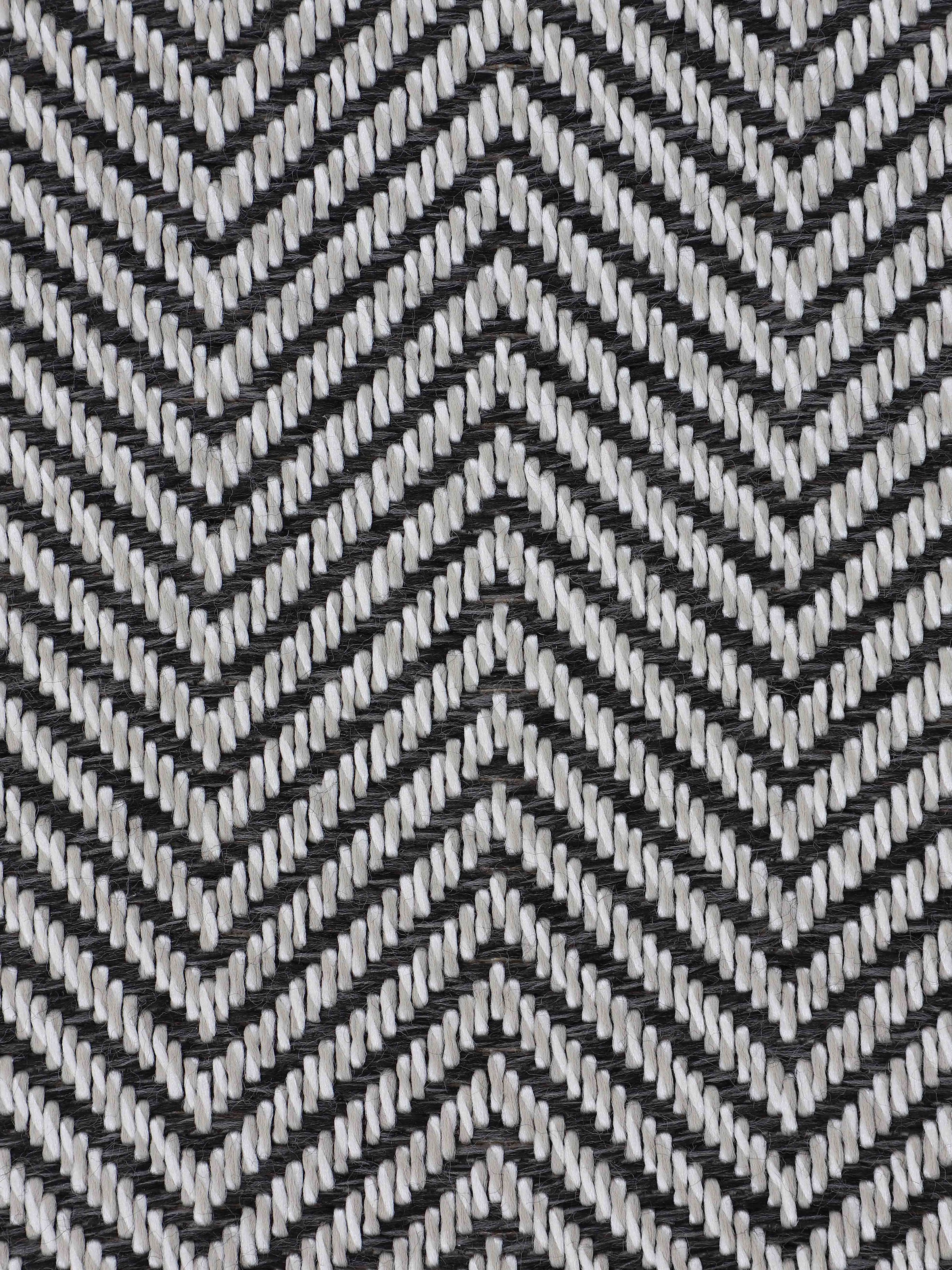 carpetfine Teppich »Boho 106«, rechteckig, 4 mm Höhe, robustes Flachgewebe, Sisal Optik, UV-beständig, Außenbereich