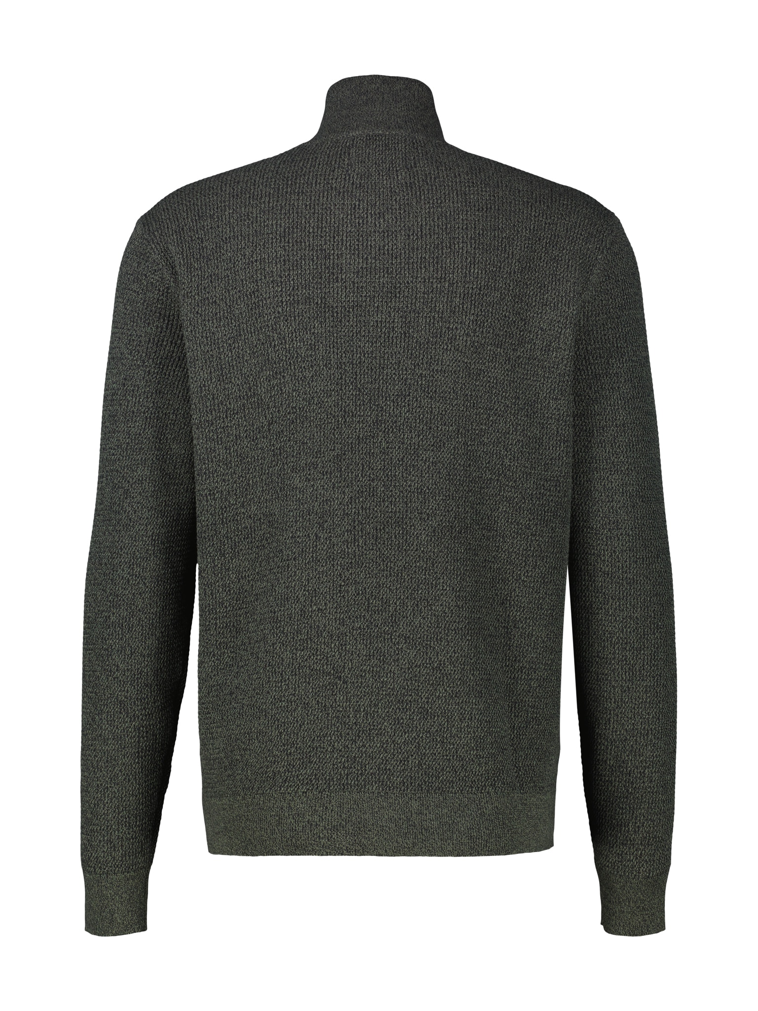 LERROS Strickpullover, mit Troyer-Reißverschluss, Stehkragen