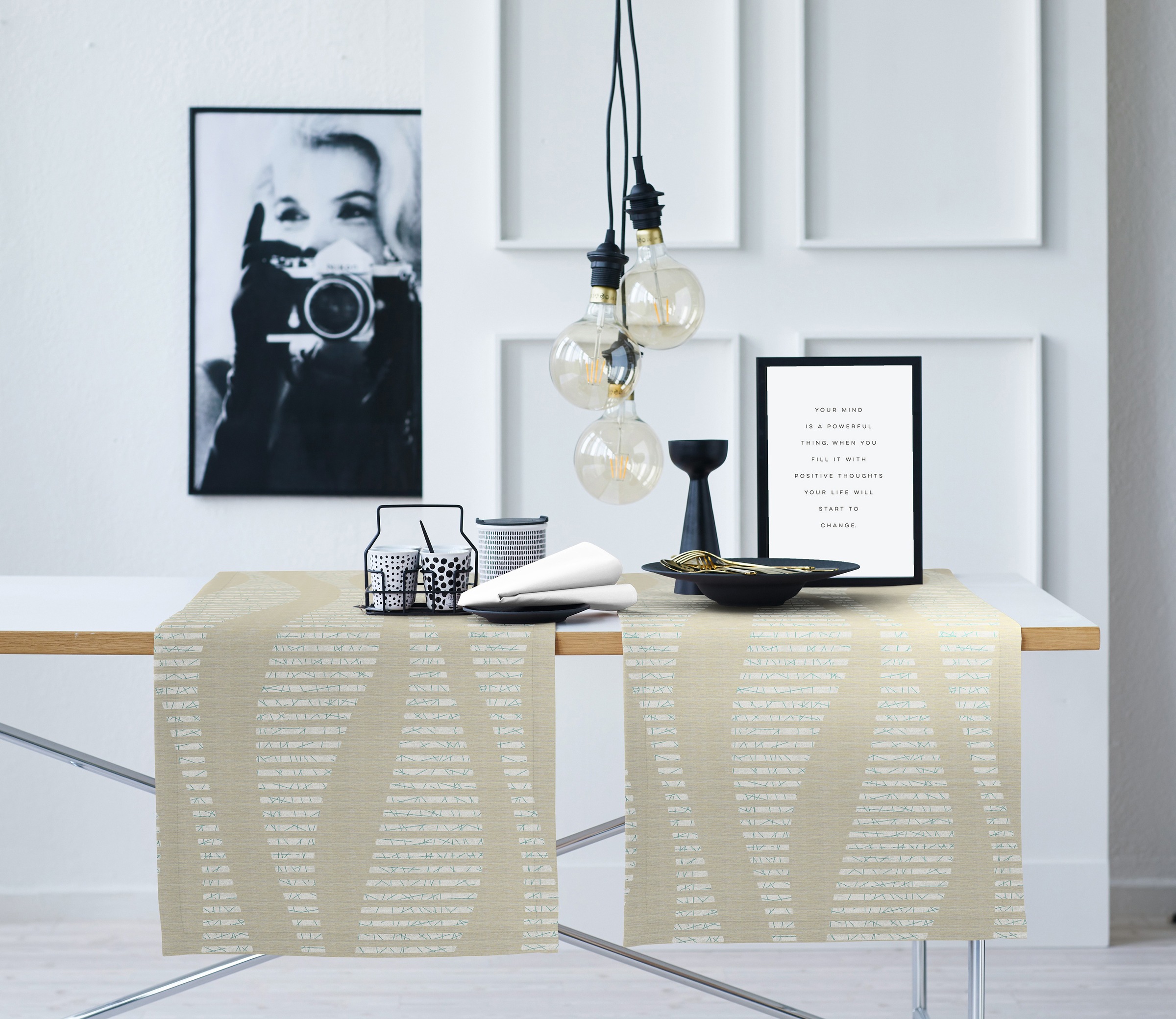 APELT Tischläufer "Vinka, LOFT STYLE, Jacquard" günstig online kaufen