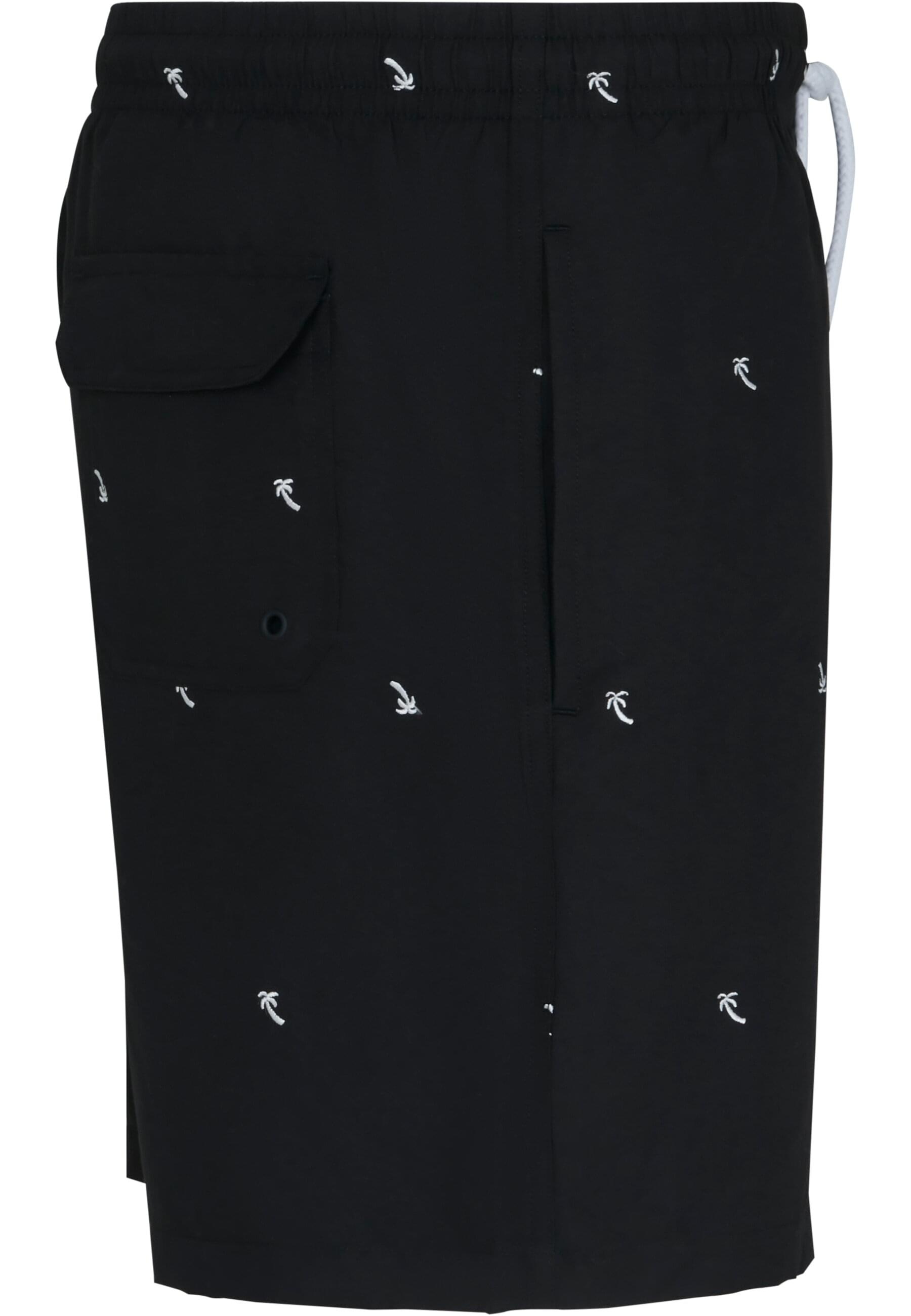 URBAN CLASSICS Badeshorts »Urban Classics Herren Embroidery Swim Shorts«