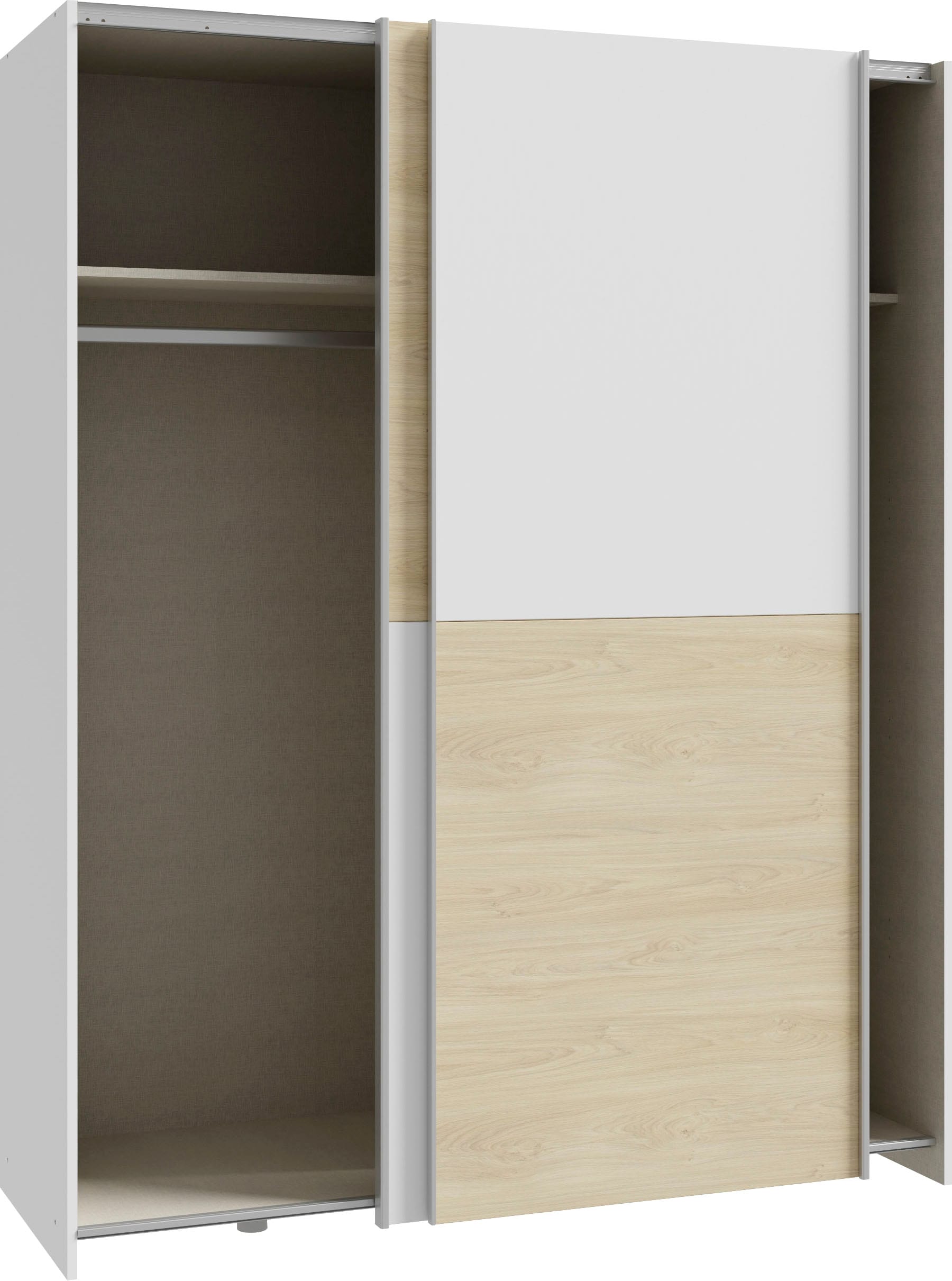 Home affaire Schwebetürenschrank »OTTOs Choice, 2 Schiebetüren, Made in Europe, stabil und zeitlos«, (5 Breiten: 120 -200cm, Höhe ca. 190cm), in verschiedenen Farben und Breiten