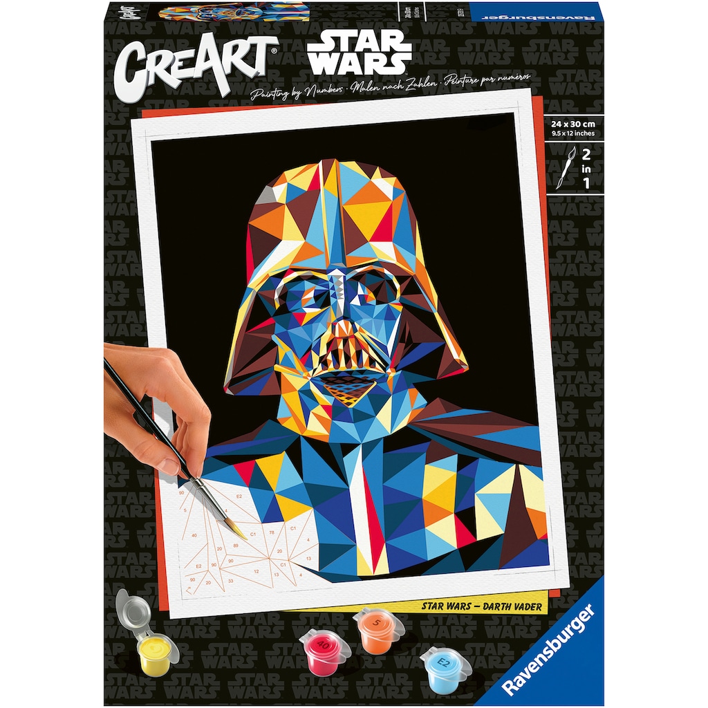 Ravensburger Malen nach Zahlen »CreArt, Star Wars - Darth Vader«