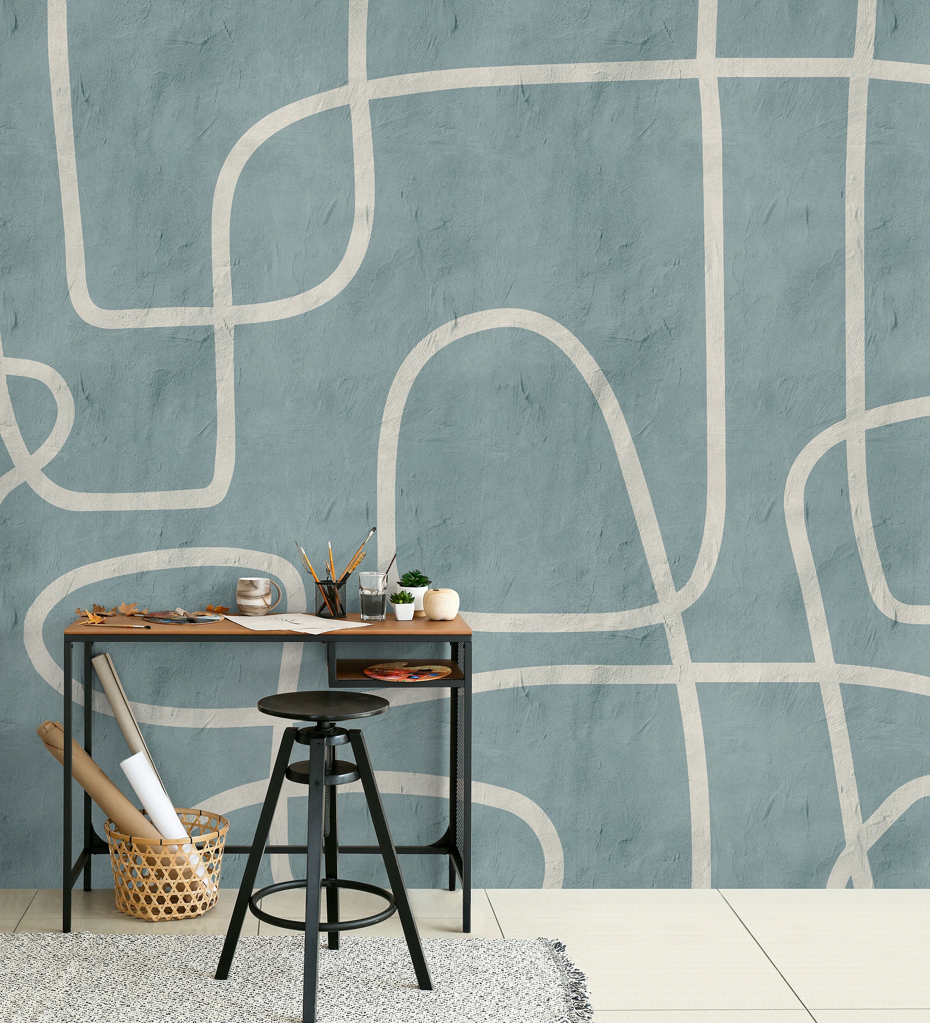 living walls Fototapete »Walls by Patel Serengeti«, Vlies, Wand