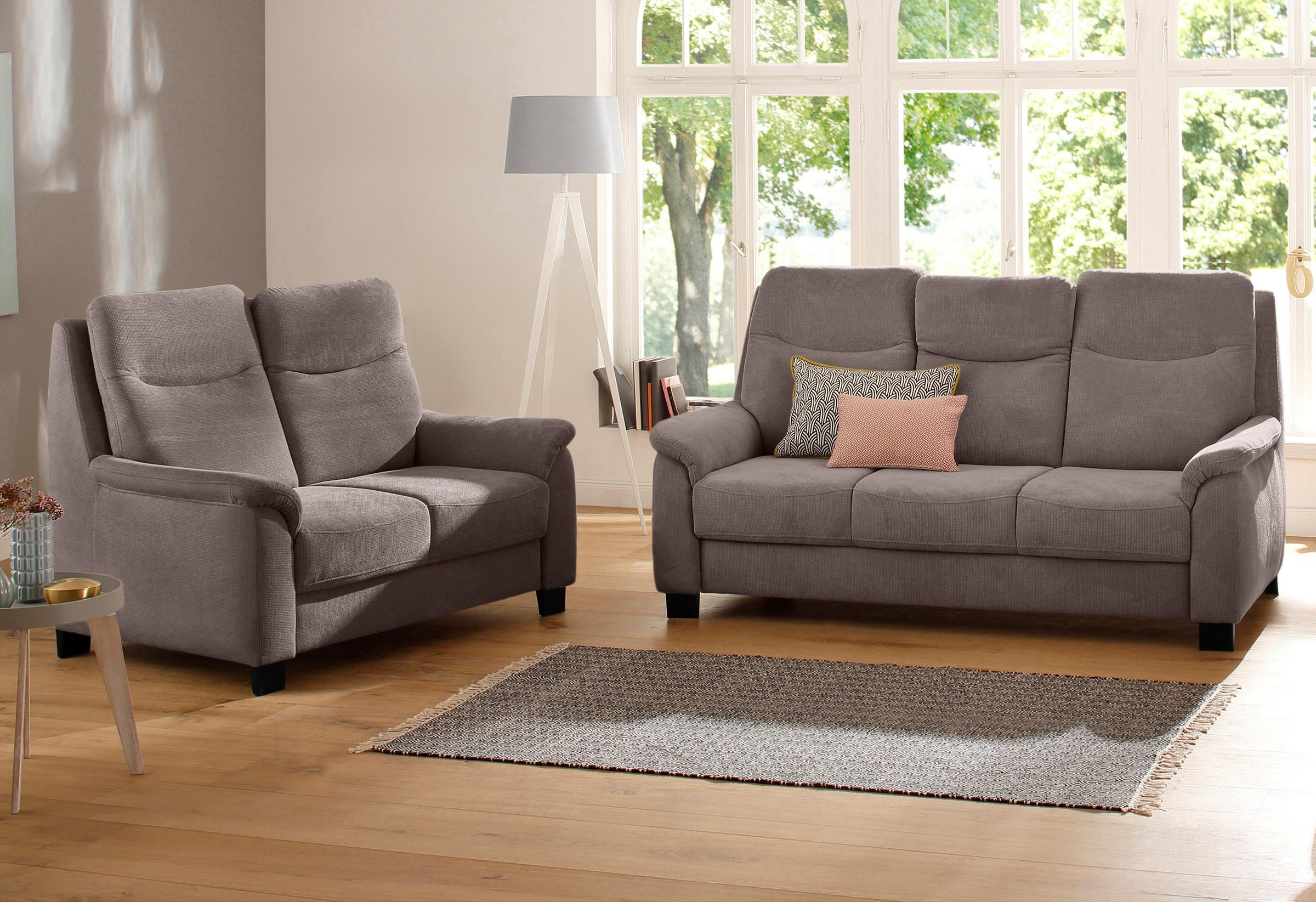 Home affaire Sitzgruppe »Boccaccio«, mit Federkern, incl. Kopfteilverstellung