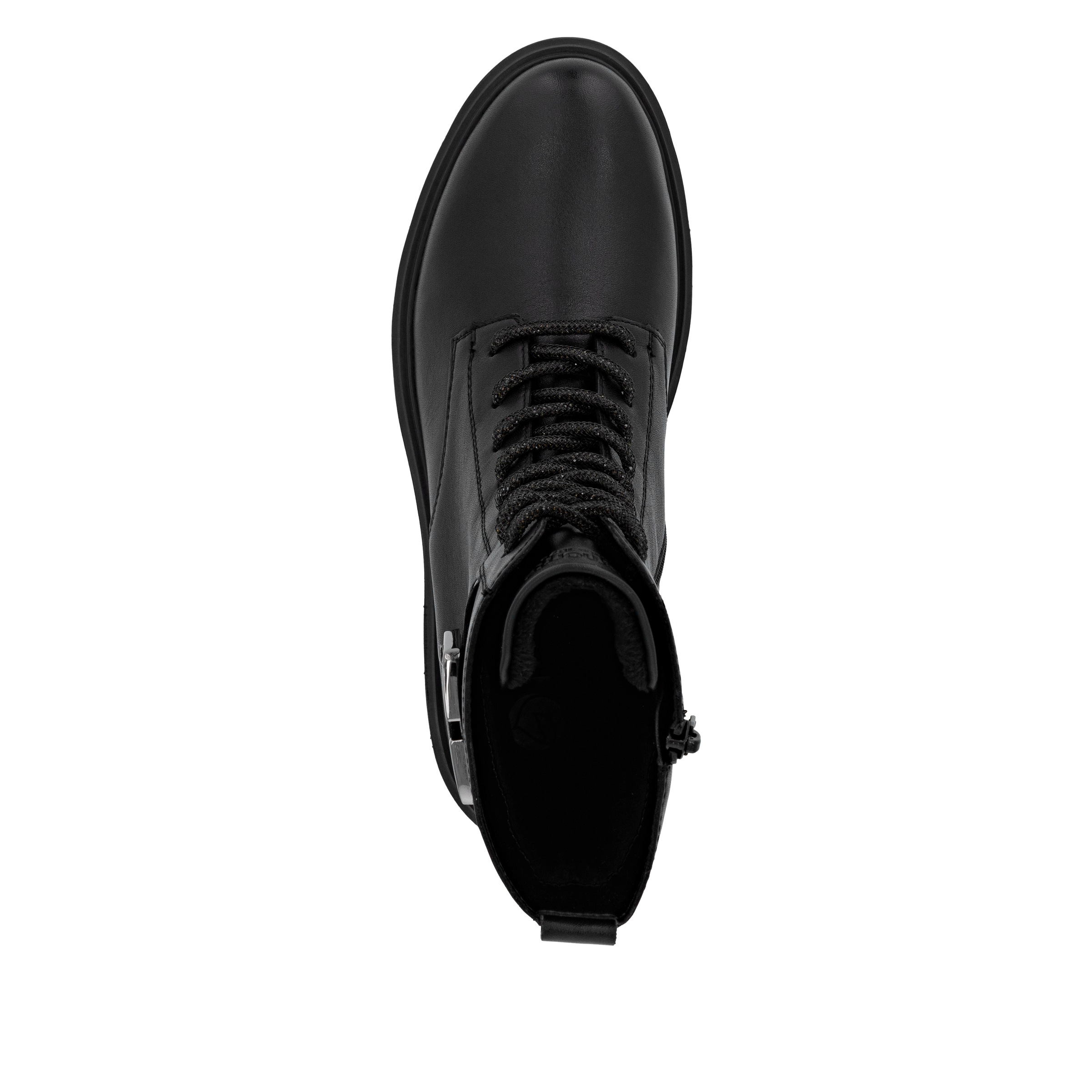 Remonte Schnürboots, Stiefelette, Boots, Profilsohle, Blockabsatz mit Zierschnalle