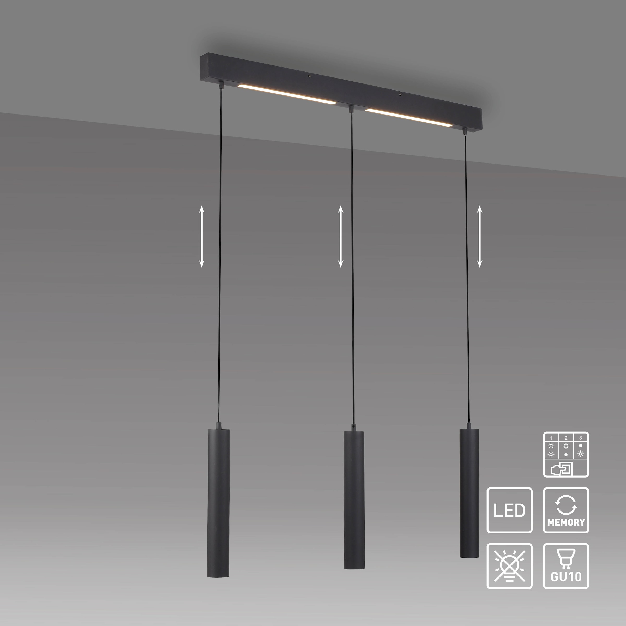 SCHÖNER WOHNEN-Kollektion LED Pendelleuchte »DANTE« GU10 1 Stk. SCHÖNER WOHNEN Kollektion, Downlight