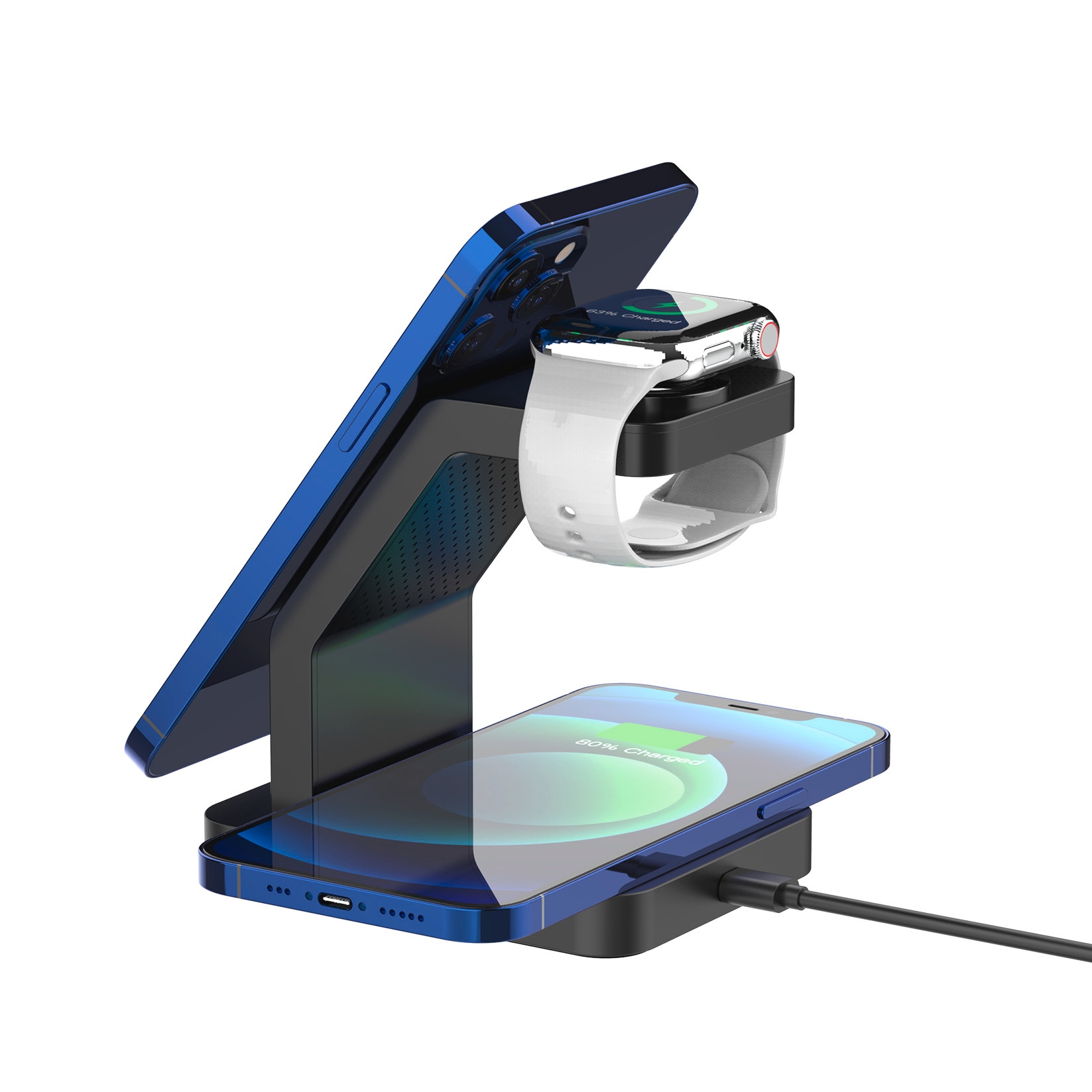Vinnic Wireless Charger »ONTAKE 3-in-1 Magnetic Wireless Charging Dock«