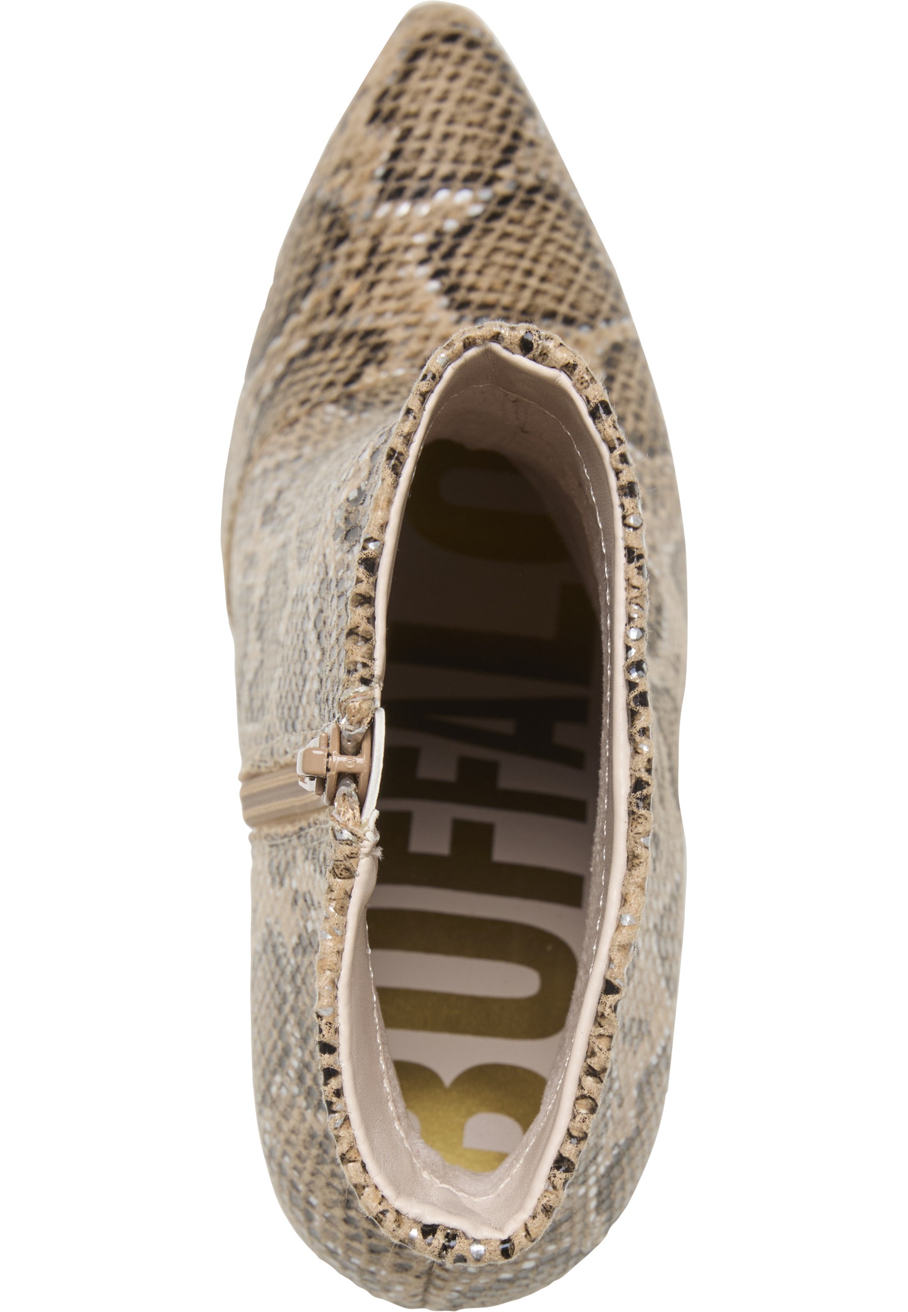 Buffalo July Ankle Bootie Vegan Suede Cream/Beige 38 2