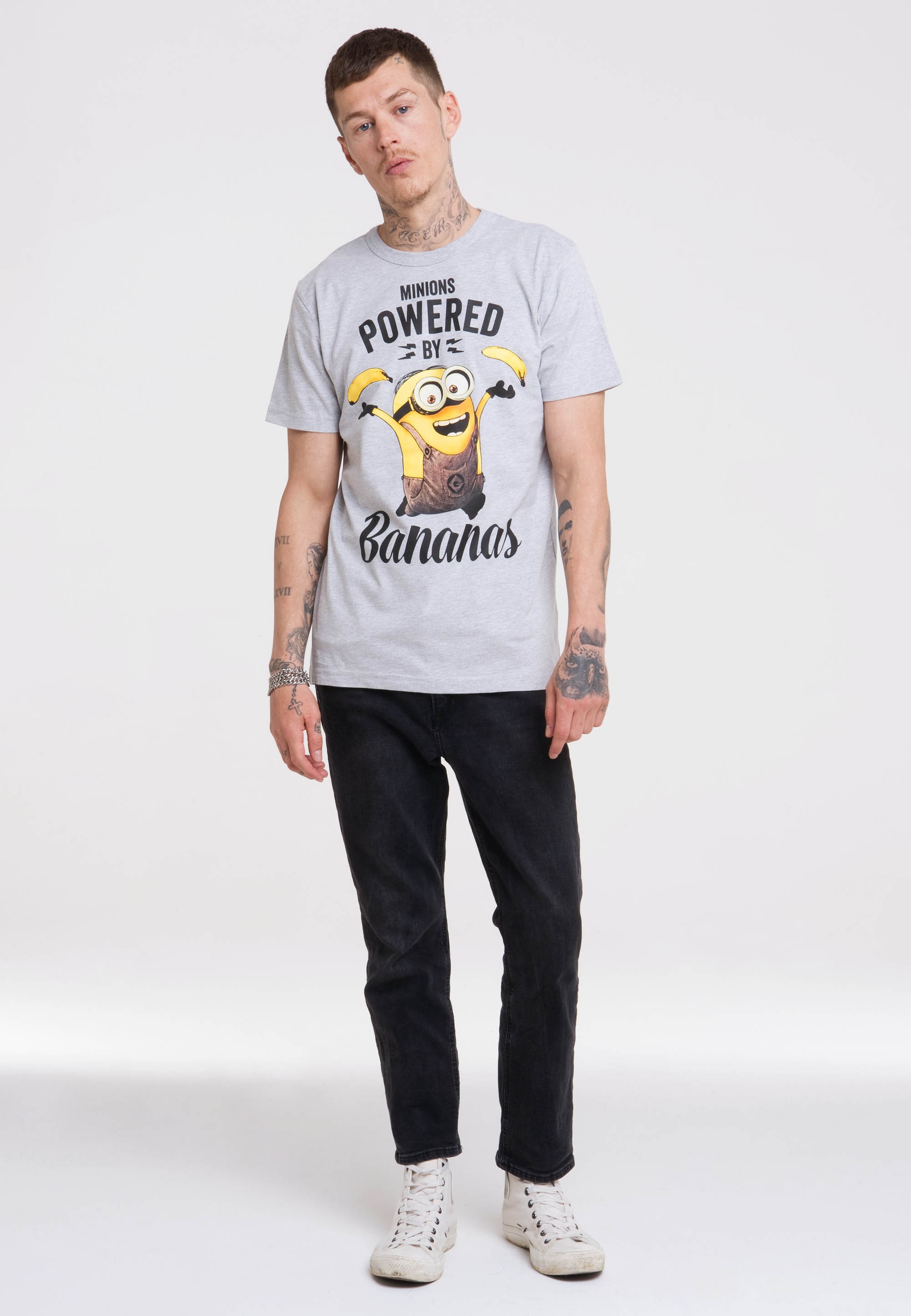 LOGOSHIRT T-Shirt »Minions«, mit lizenziertem Originaldesign