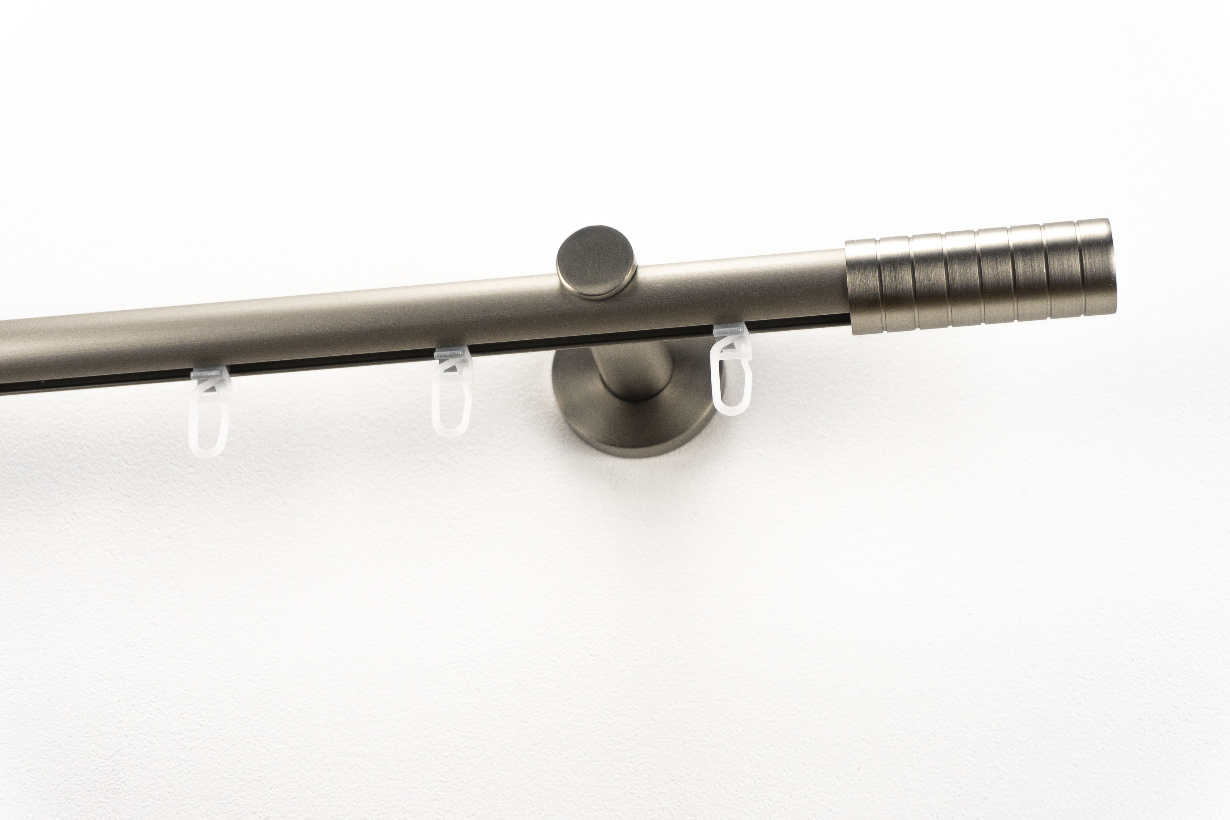 GARESA Gardinenstange "EASY" Ø 20 mm 1 läufig-läufig Wunschmaßlänge günstig online kaufen