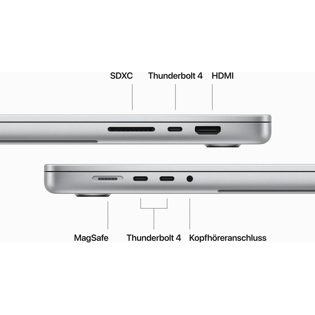 Apple Notebook »MacBook Pro 16''«, 41,05 cm, / 16,2 Zoll, Apple, M3 Max, 30-Core GPU, 2000 GB SSD