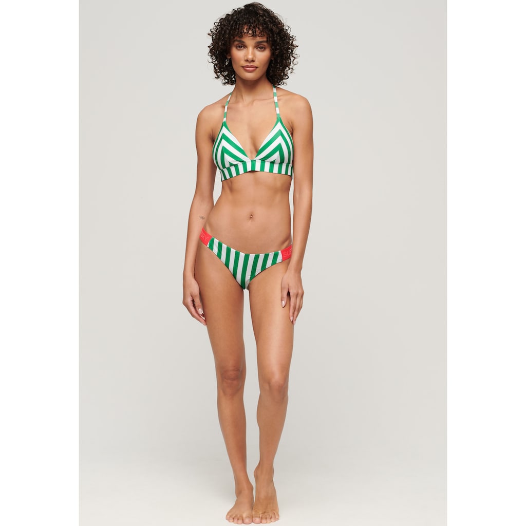 Superdry Triangel-Bikini-Top »STRIPE TRIANGLE BIKINI TOP«