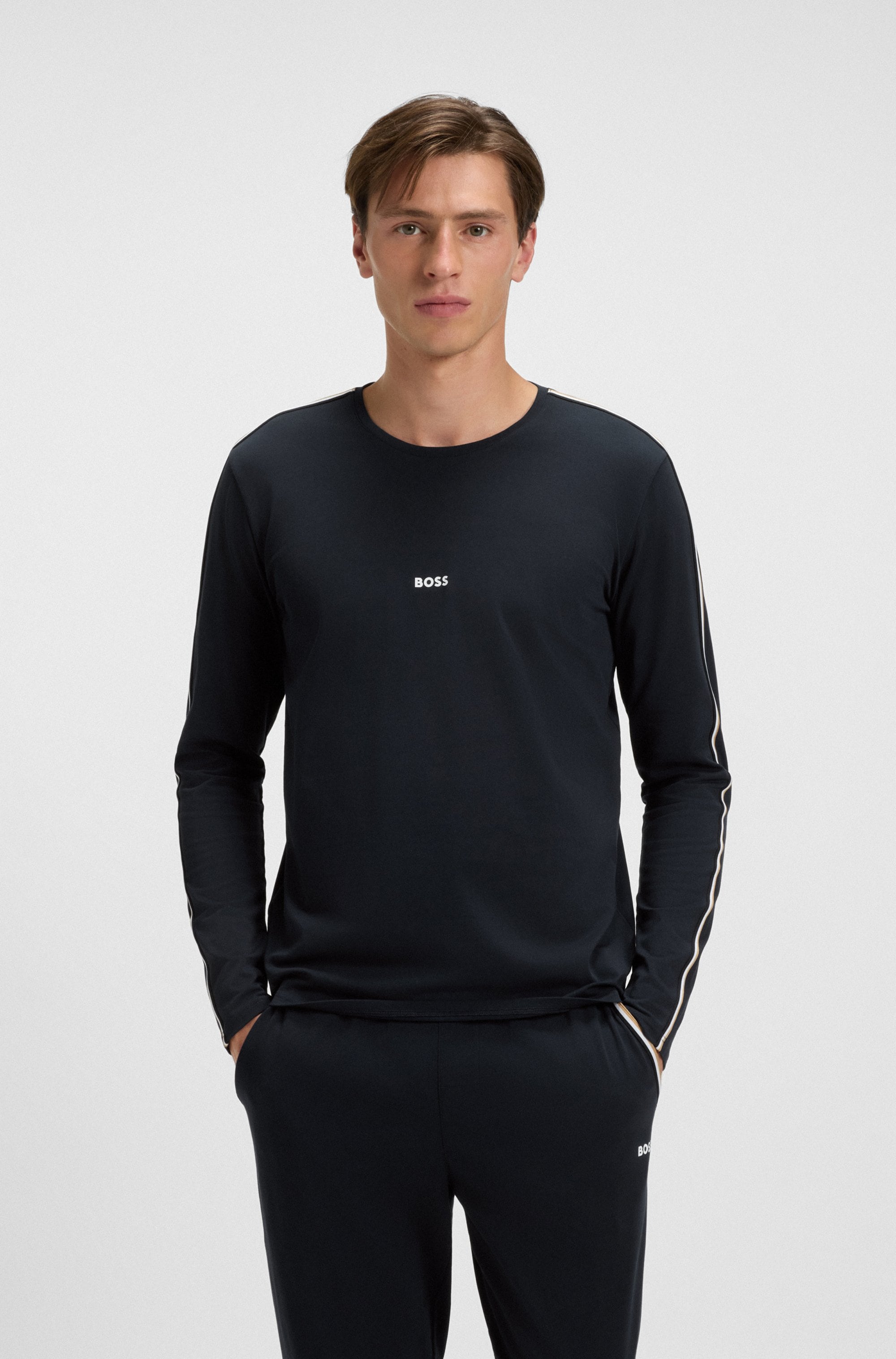BOSS Longsleeve "Unique", Neuheit günstig online kaufen