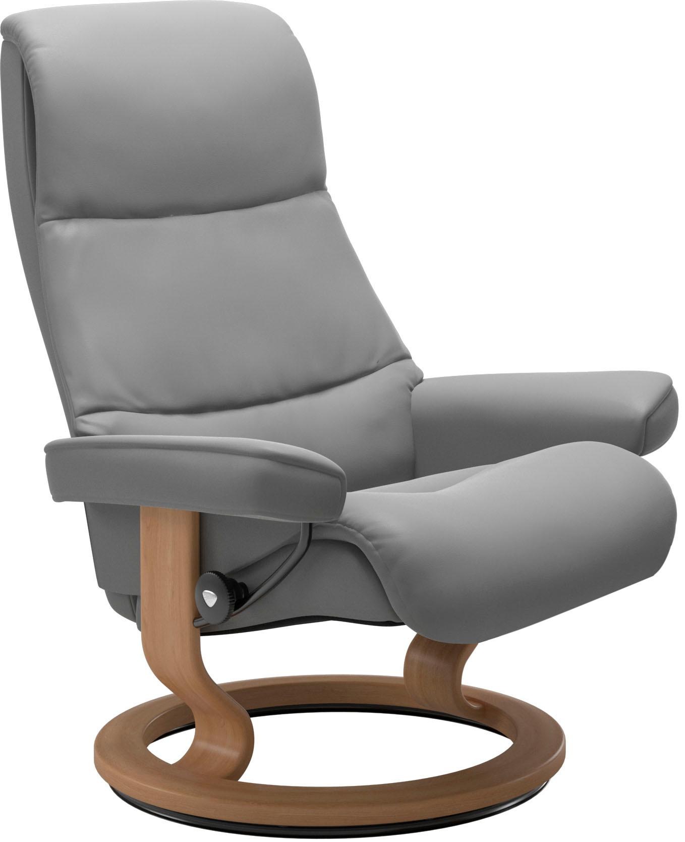 Stressless Relaxsessel "View" Set, Relaxsessel mit Hocker, mit Classic Base günstig online kaufen