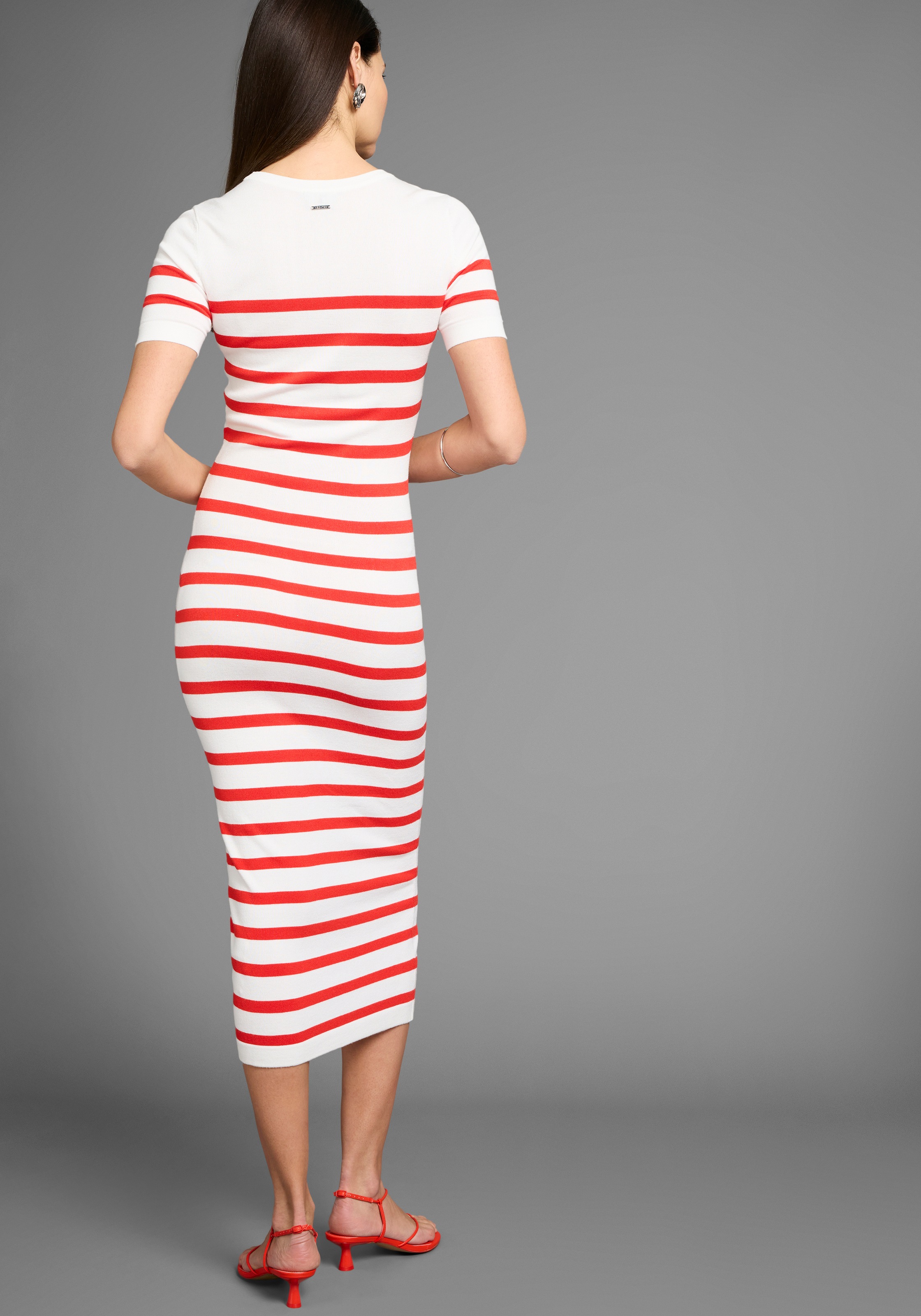 HECHTER PARIS Strickkleid, mit Streifen günstig online kaufen