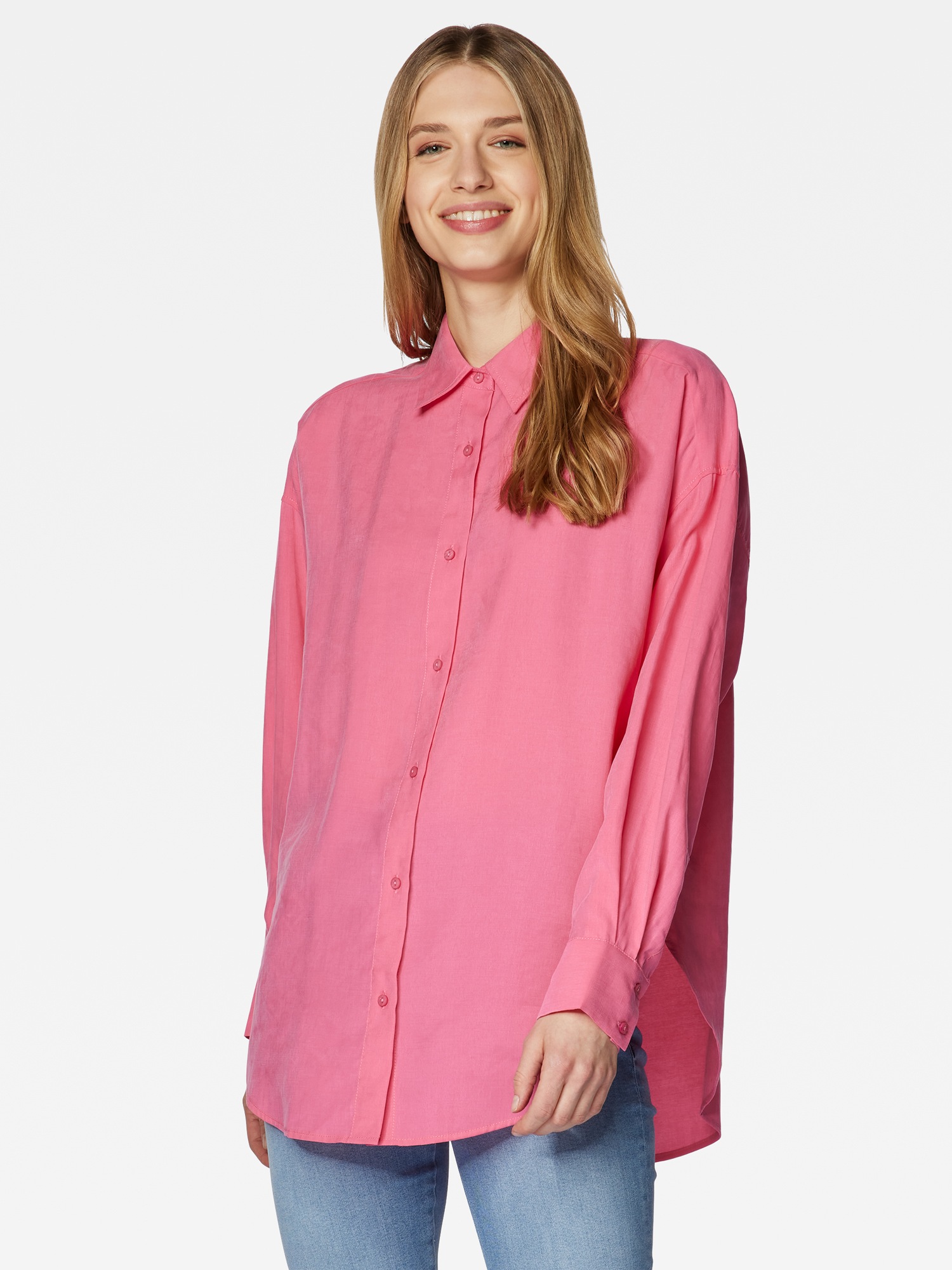 Mavi Hemdbluse »LONG SLEEVE SHIRT«, Oversized Hemd