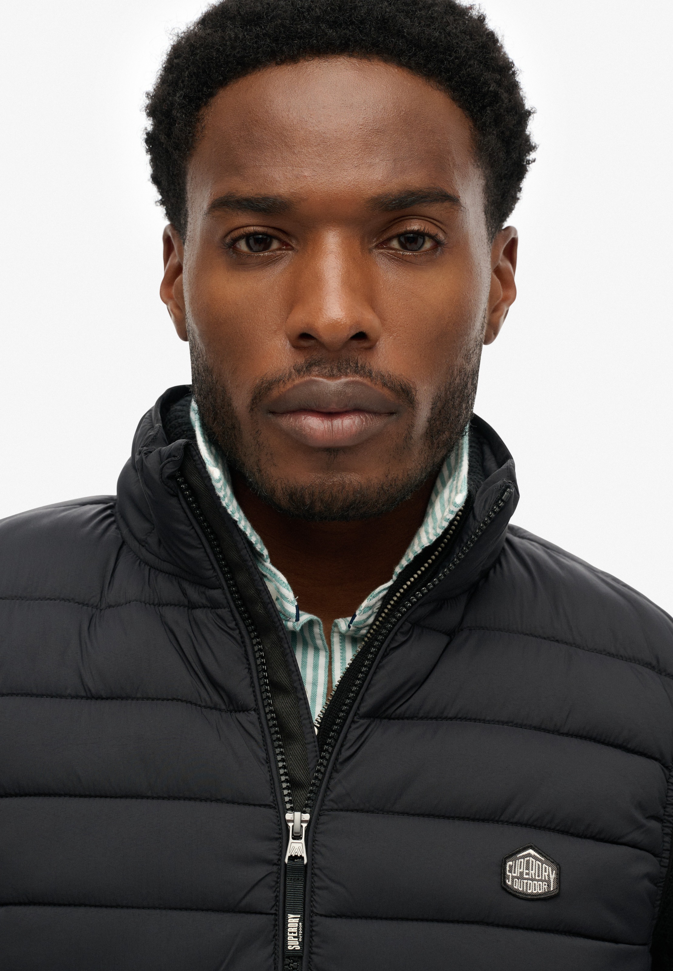 Thumbnail - Superdry Steppweste "Fuji Lite Padded Gilet" Steppware, normal geschnitten