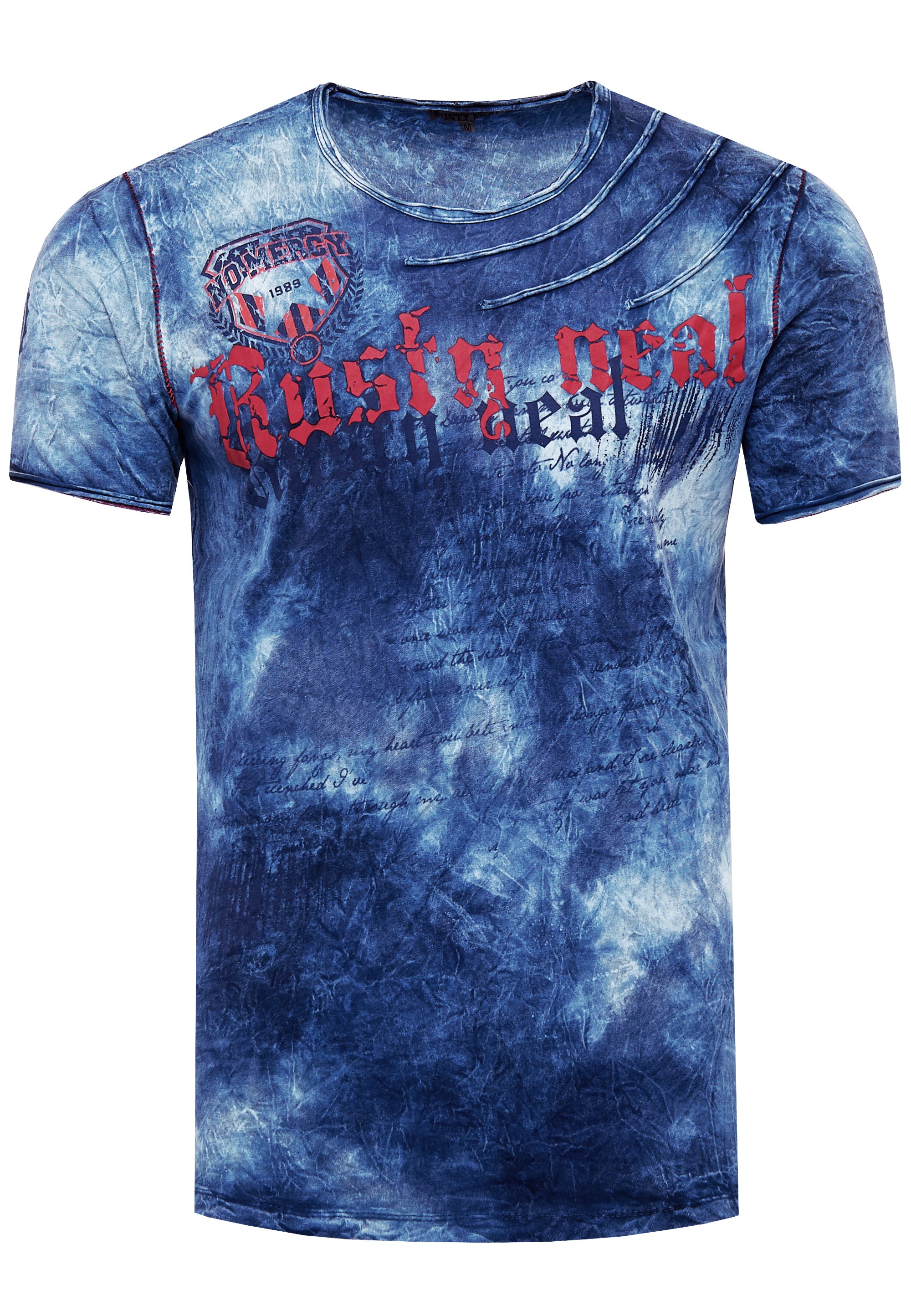 Thumbnail - Rusty Neal T-Shirt, mit toller Batik-Optik