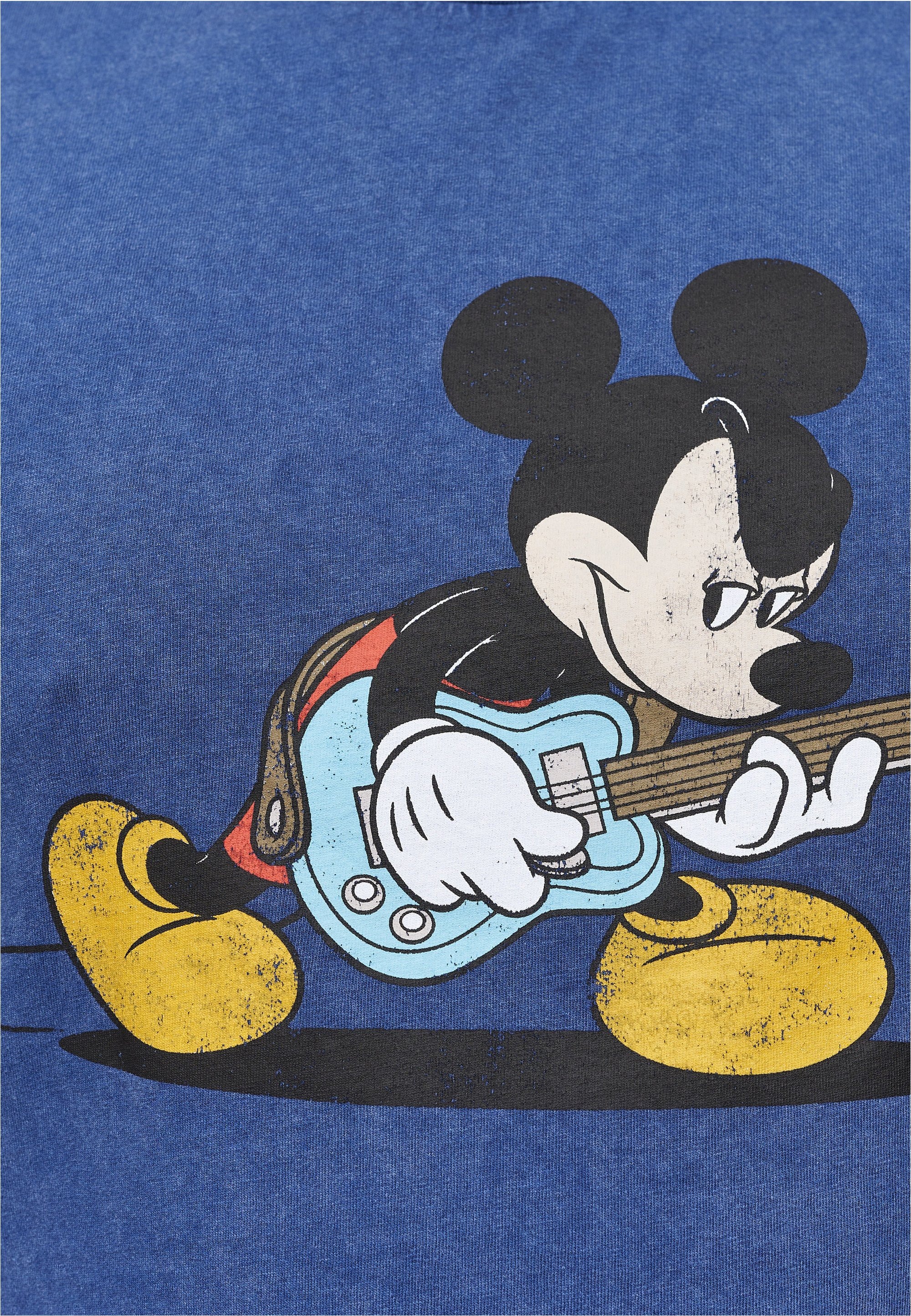 Recovered T-Shirt »Disney Mickey Playing Bass«, im zeitlosen Design