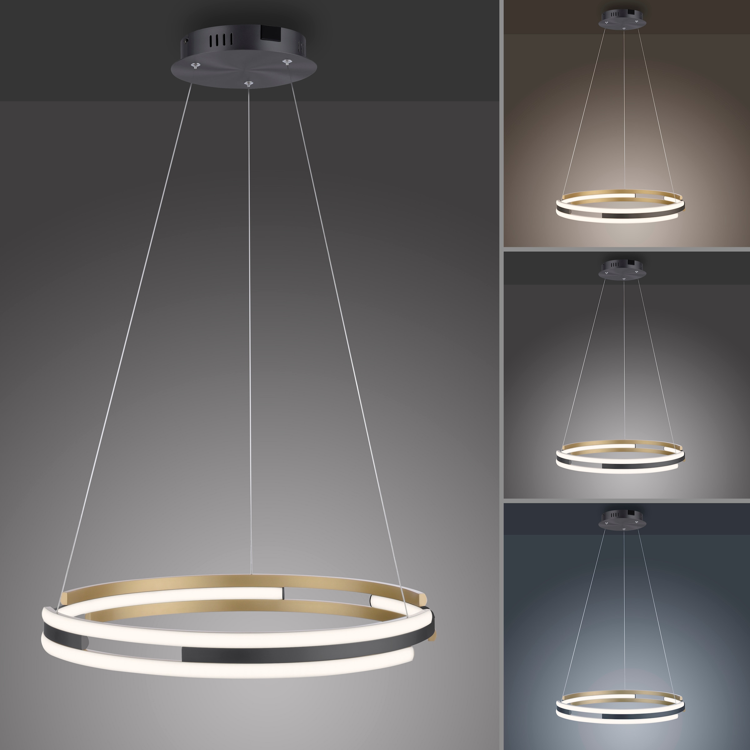 Neuhaus Q SMART HOME LIGHTS LED Pendelleuchte »Q-BELUGA« LED-Board 1 Stk. warmweiß - kaltweiß