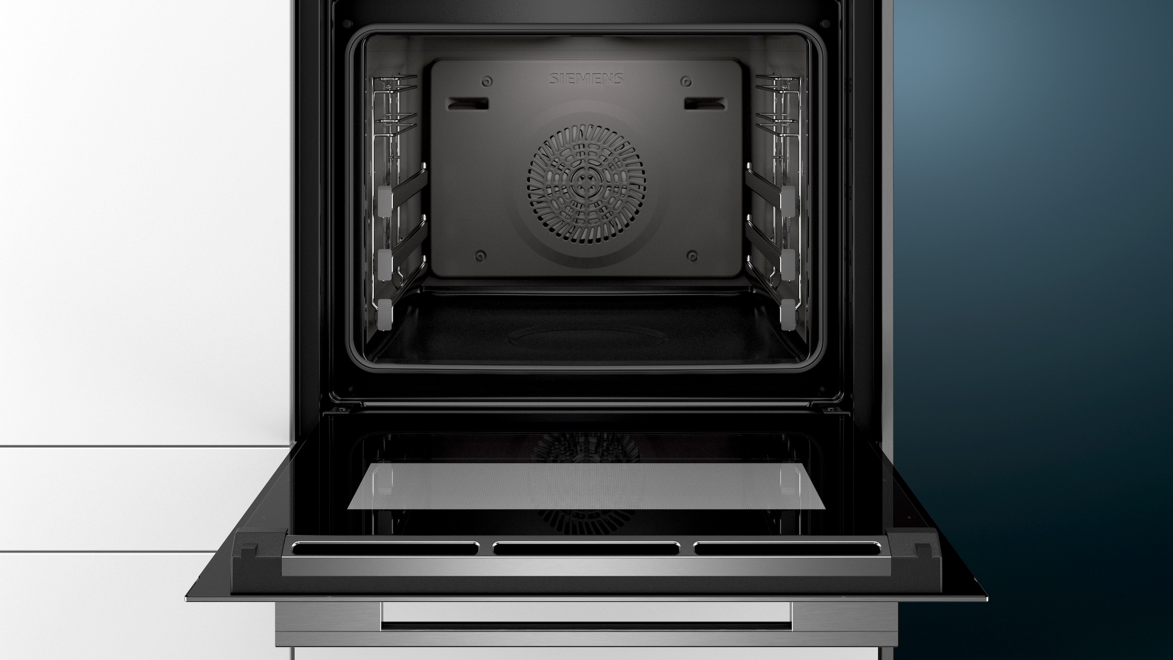 SIEMENS Dampfbackofen iQ700 »HS658GXS7«, mit 3-fach-Teleskopauszug, ecoClean Plus
