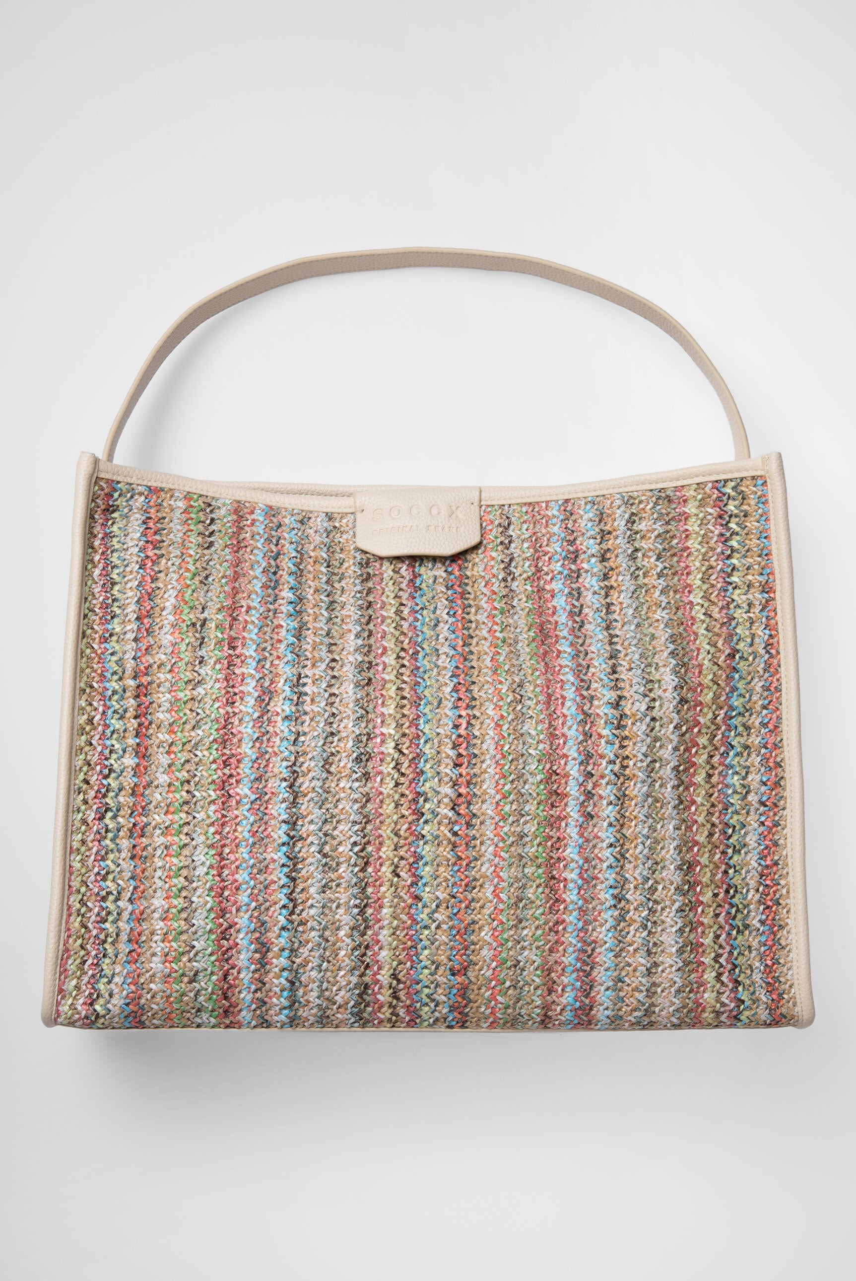 SOCCX Henkeltasche mit verstärktem Boden
