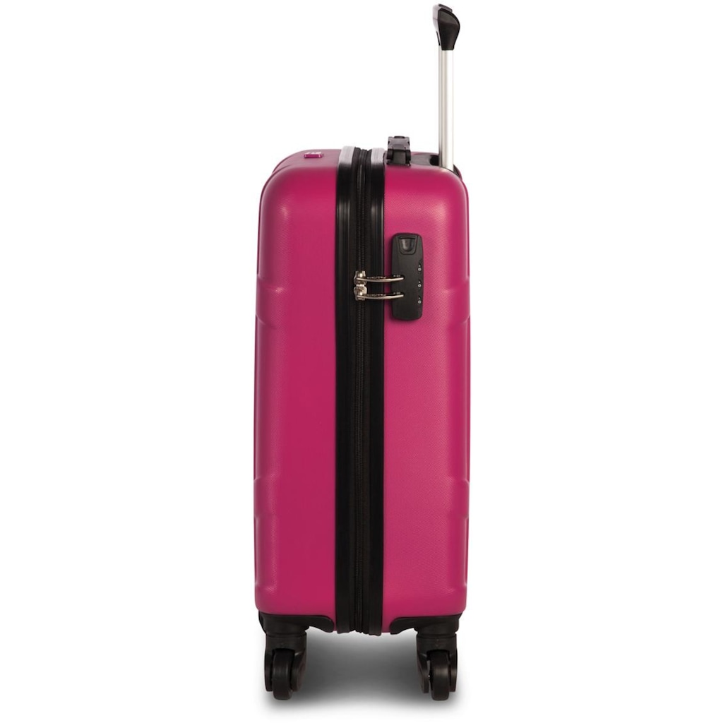 fabrizio® Trolleyset »Globe, Pink«, (3 tlg.)